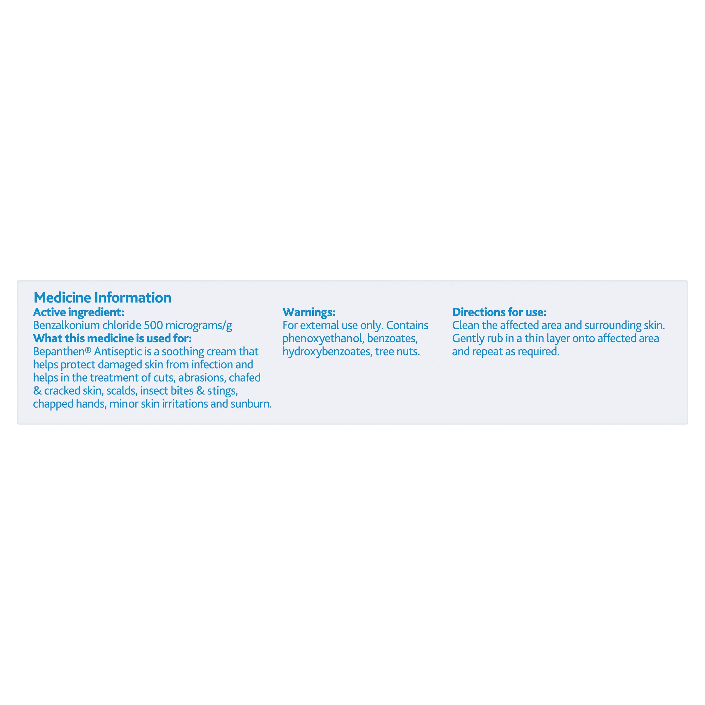 Bepanthen Antiseptic Cream 5% - 100g - Image 5