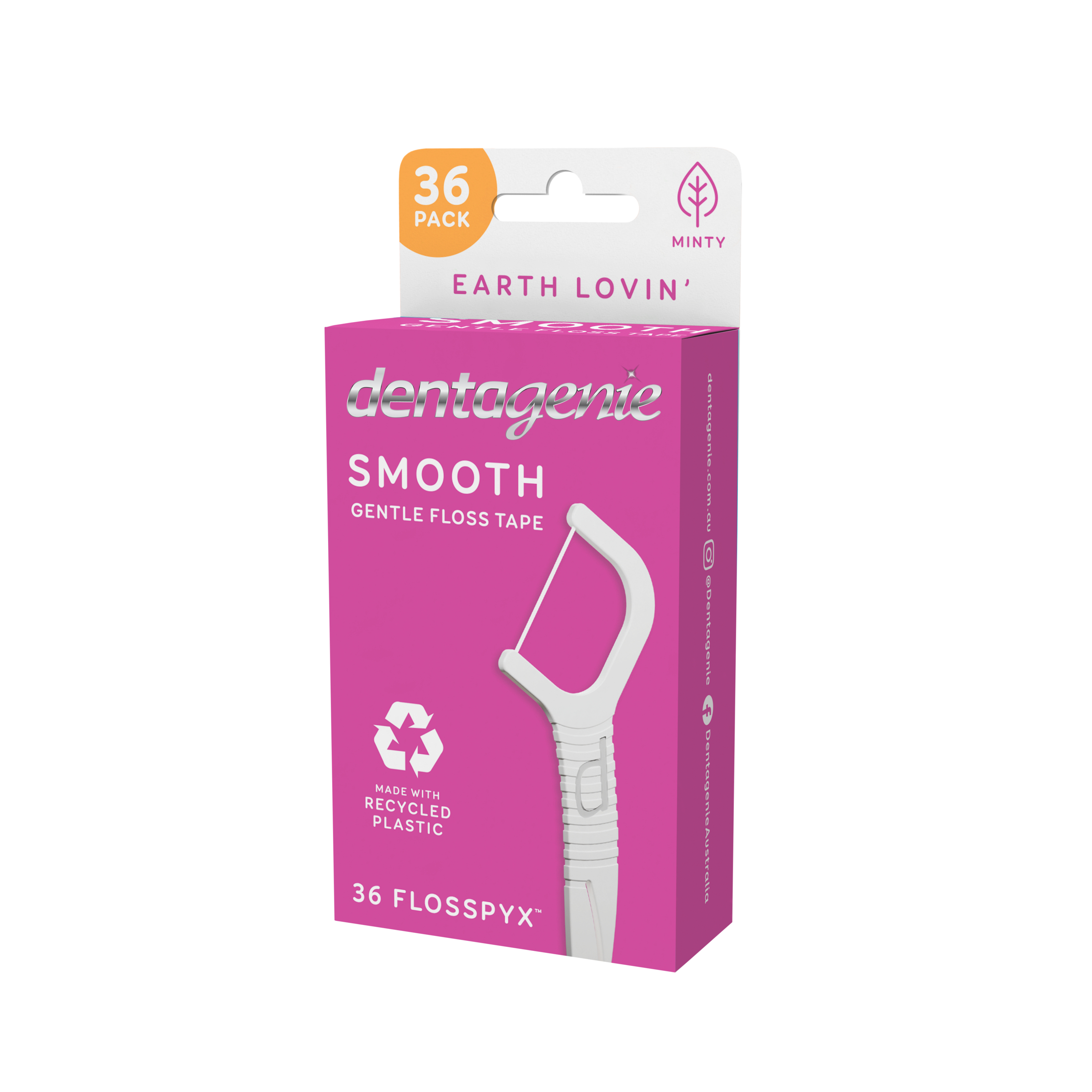 Dentagenie Smooth Flosspyx Minty 36 pack - Image 5