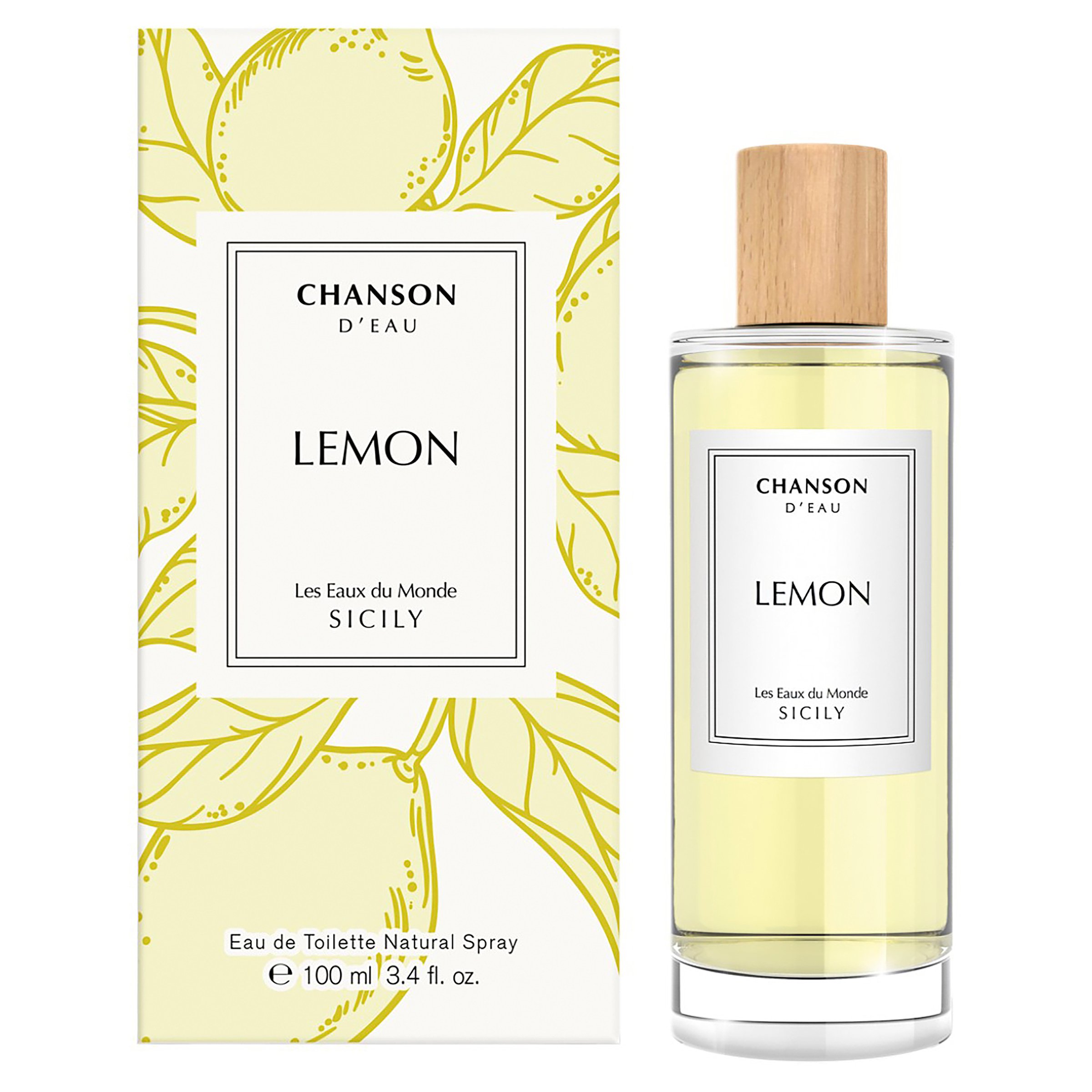 Chanson D'Eau Lemon Les Eaux du Monde Sicily EDT Spray 100ml - Image 6