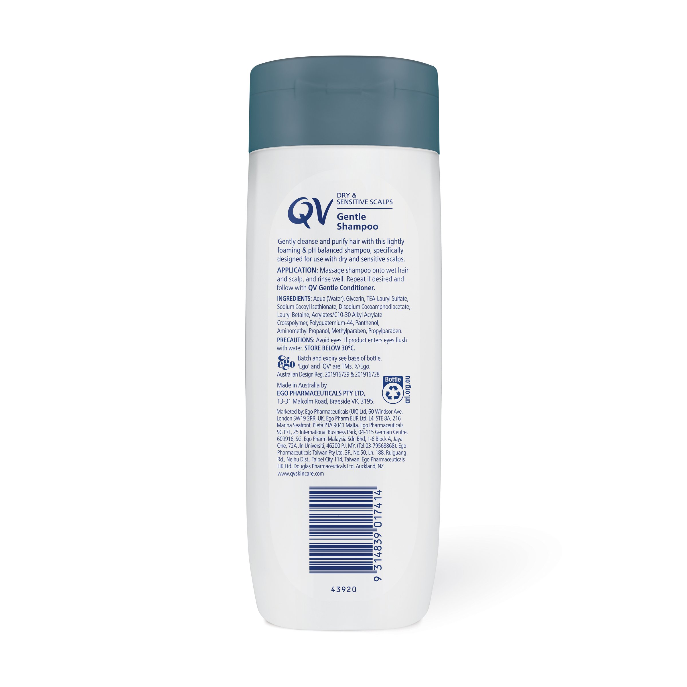 Ego QV Gentle Shampoo 250g - Image 2