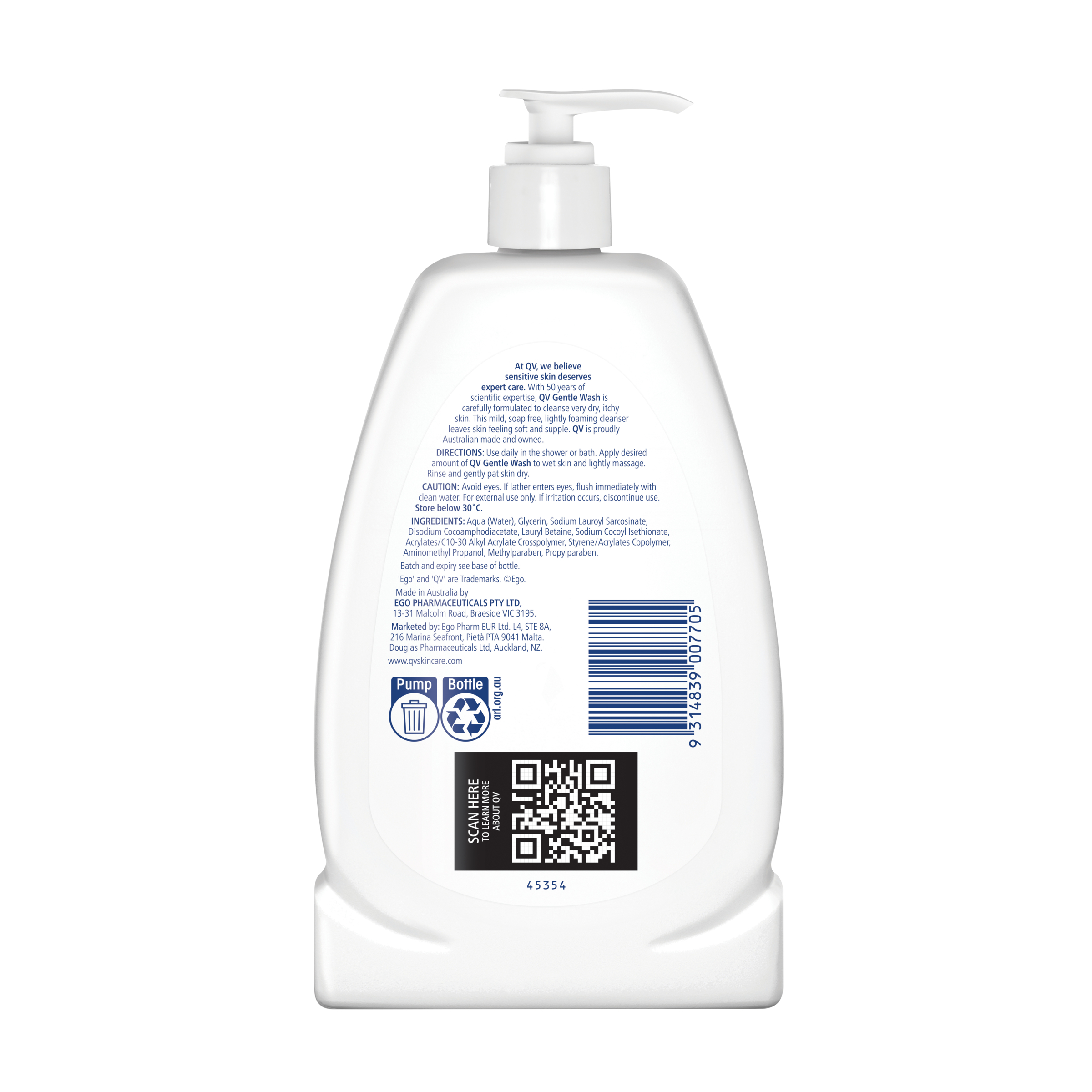 Ego QV Gentle Wash 350g - Image 2