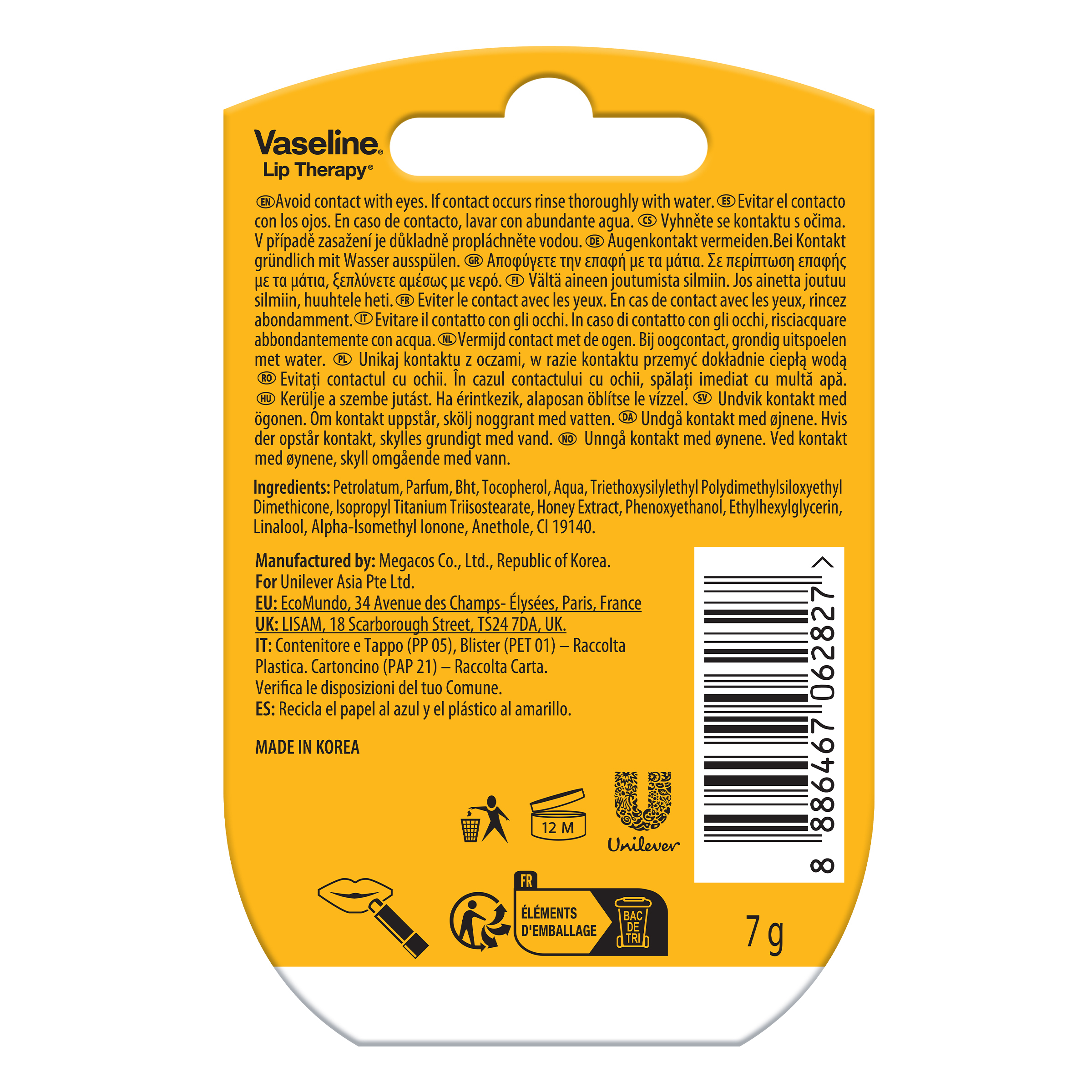 Vaseline Lip Therapy Queen Bee 7g - Image 2