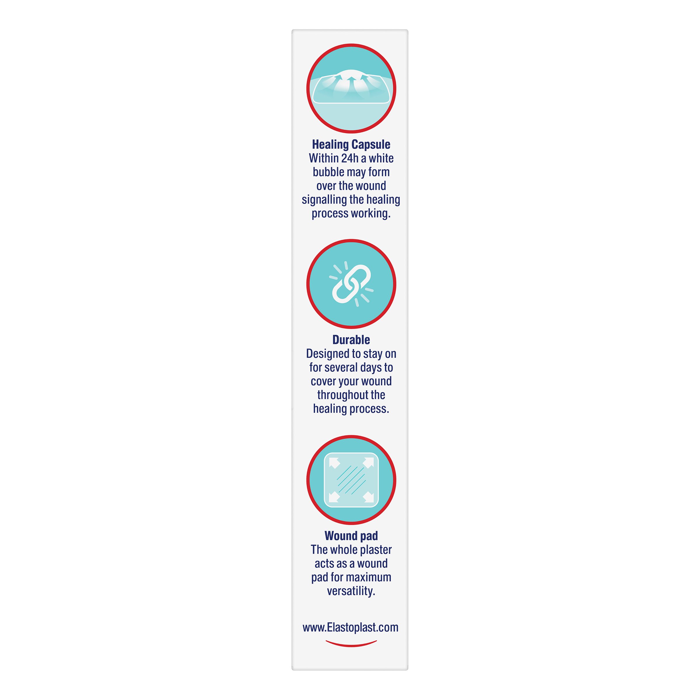 Elastoplast Second Skin Protection XL Dressing 3 strips - Image 7