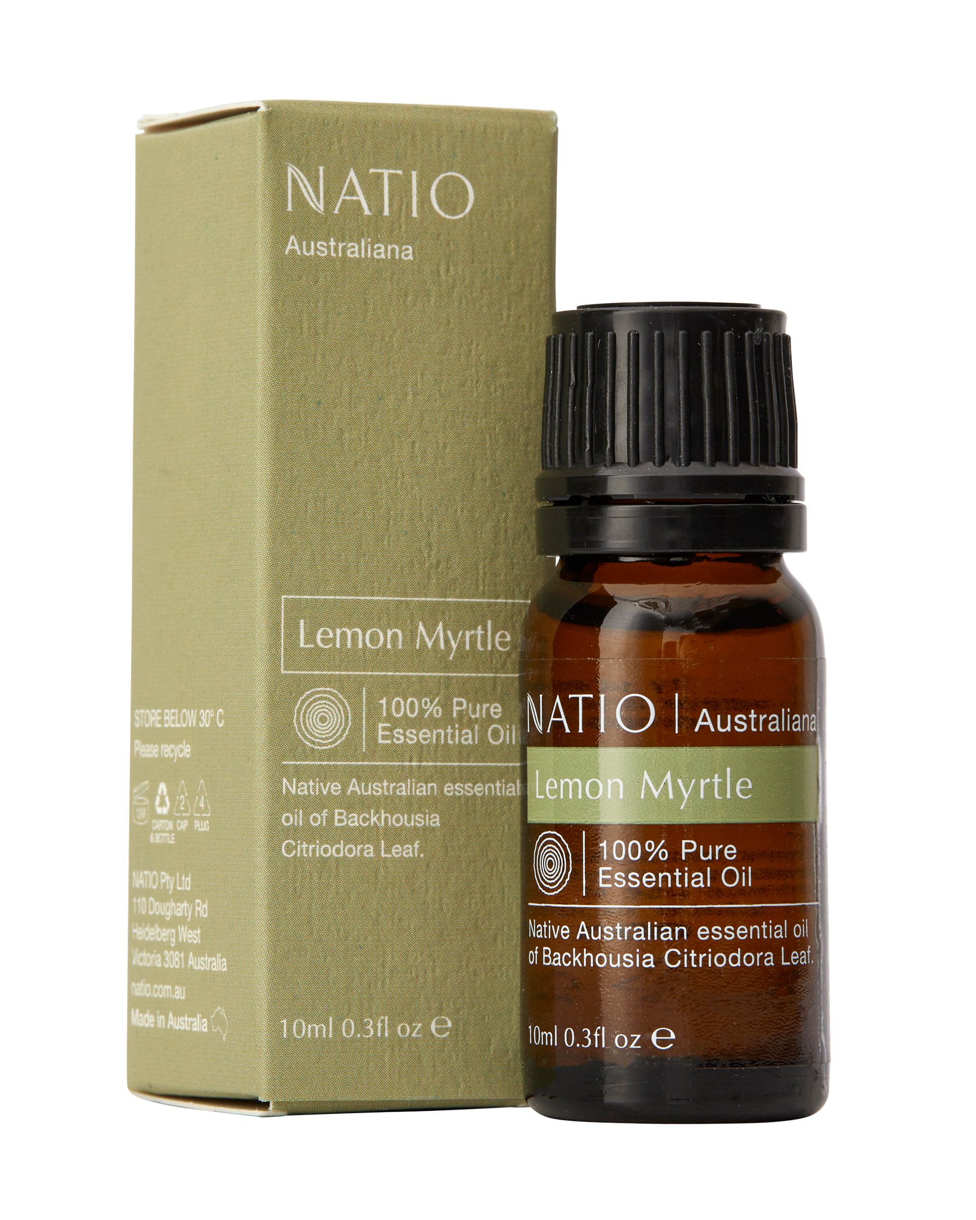 Natio Australiana Pure Essential Oil - Lemon Myrtle 10ml - Image 2