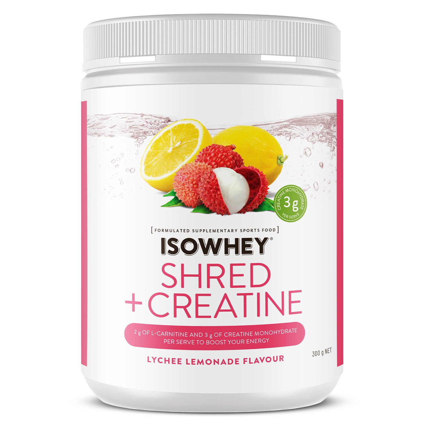 Isowhey Shred + Creatine 300g - Image 1