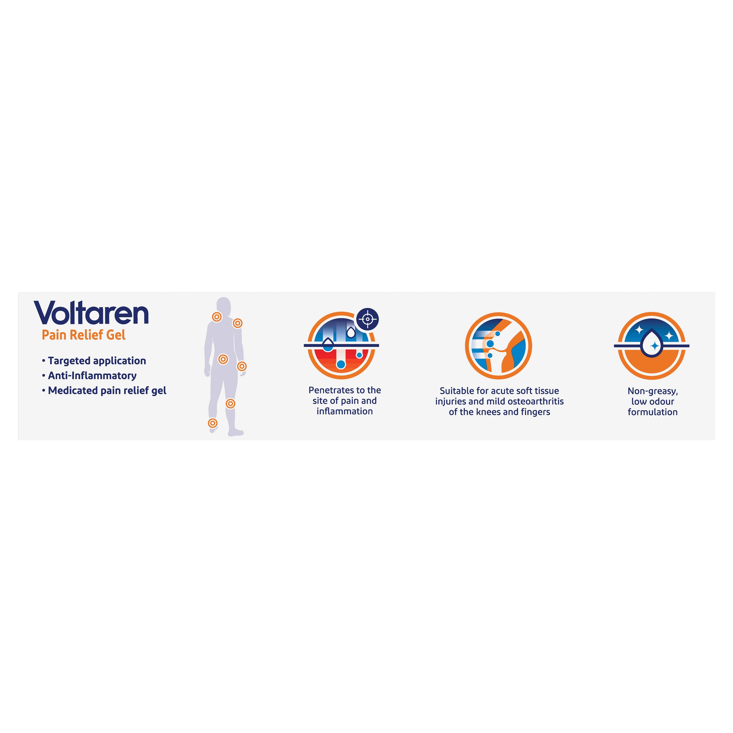 Voltaren Pain Relief Gel 150g - Image 4