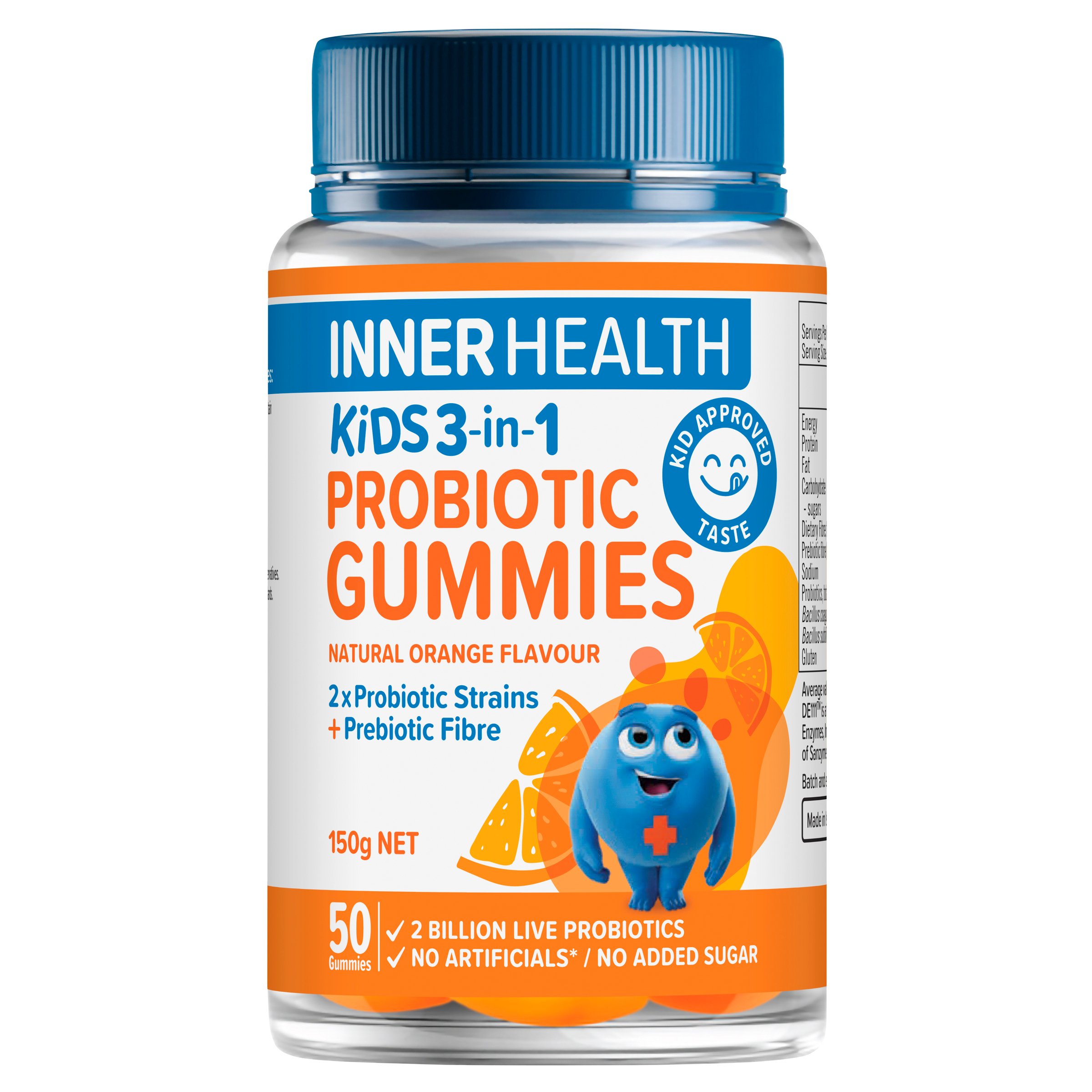 Inner Health Kids 3-In-1 Probiotic Gummies 50 gummies - Image 1