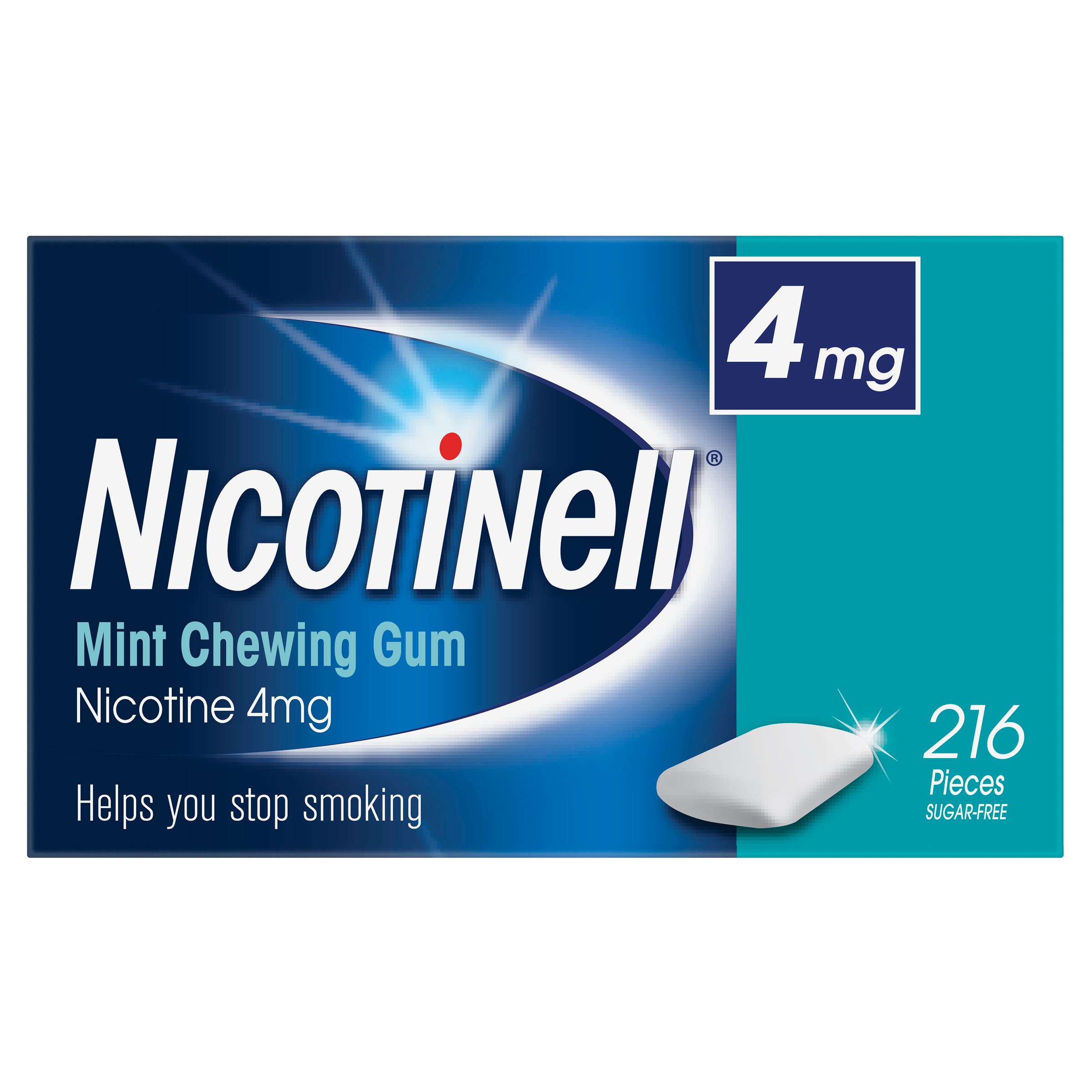 Nicotinell Mint Chewing Gum 4mg - 216 pieces - Image 5