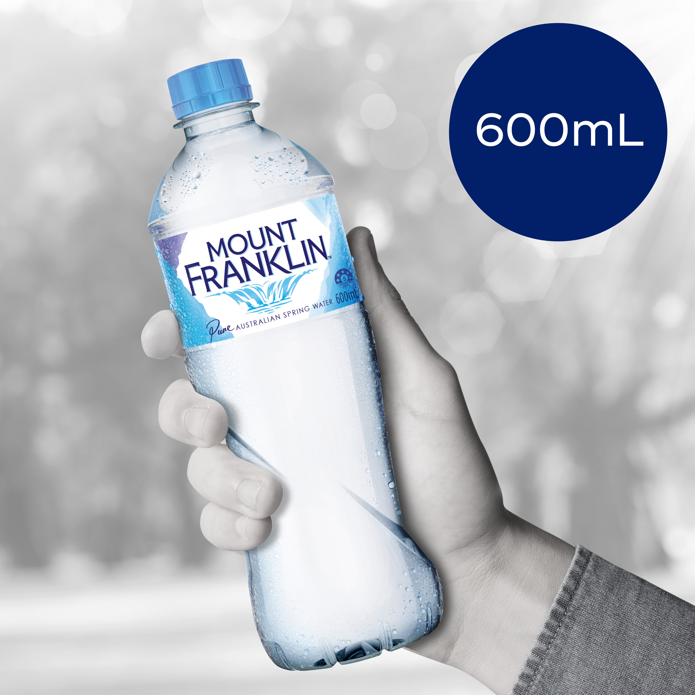 Mount Franklin Still Water 600ml - Image 2