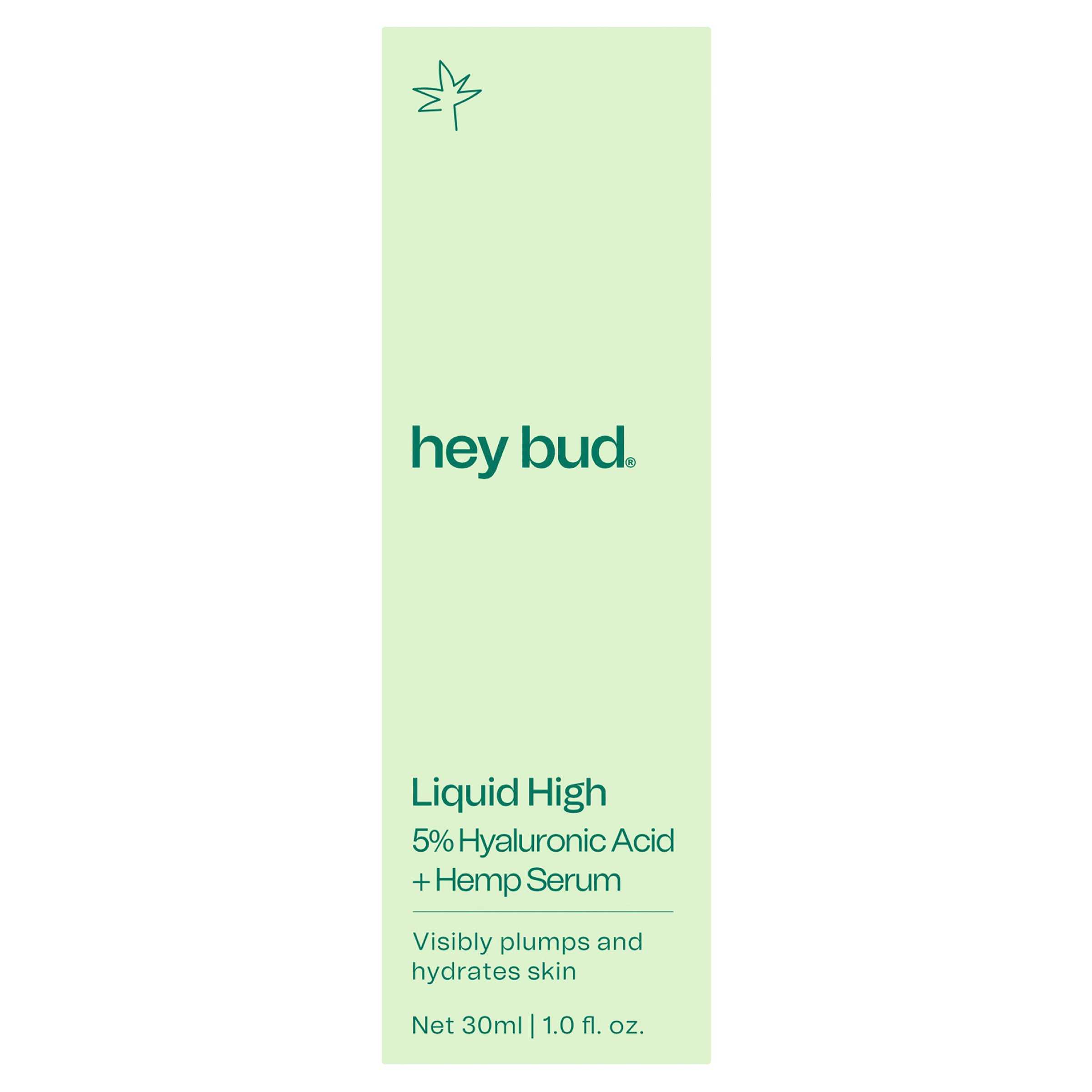 Hey Bud Hyaluronic Acid + Hemp Serum 30ml - Image 1