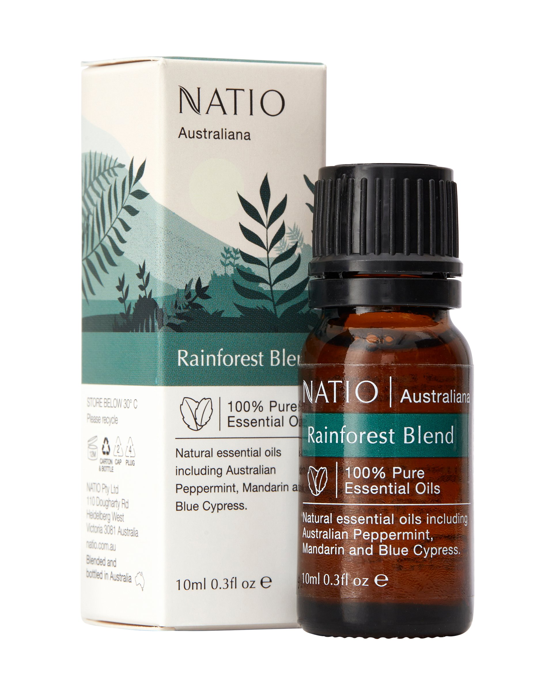 Natio Australiana Pure Essential Oil Blend - Rainforest 10ml - Image 3
