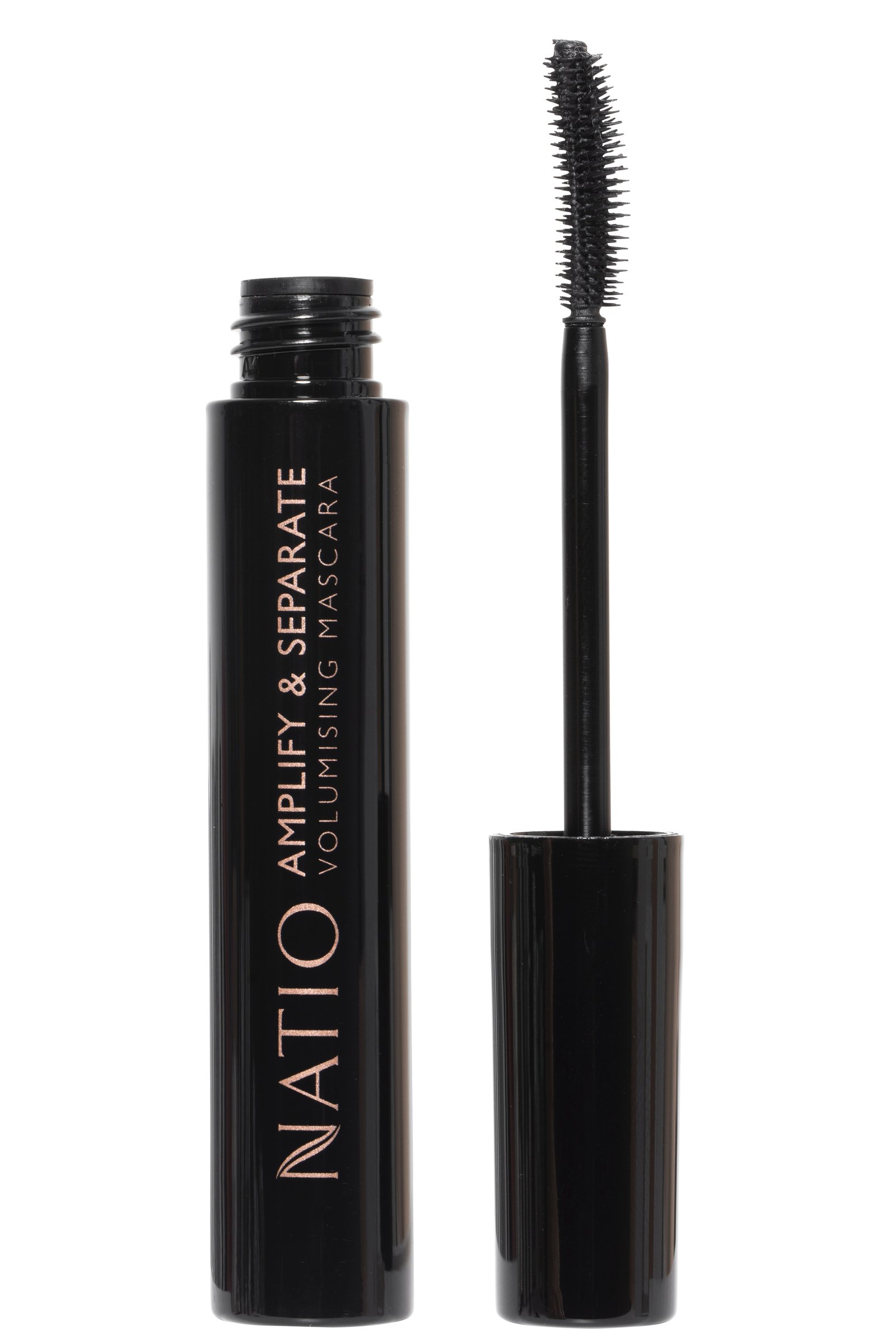 Natio Amplify & Separate Volumising Mascara Black 22 - 9ml - Image 1