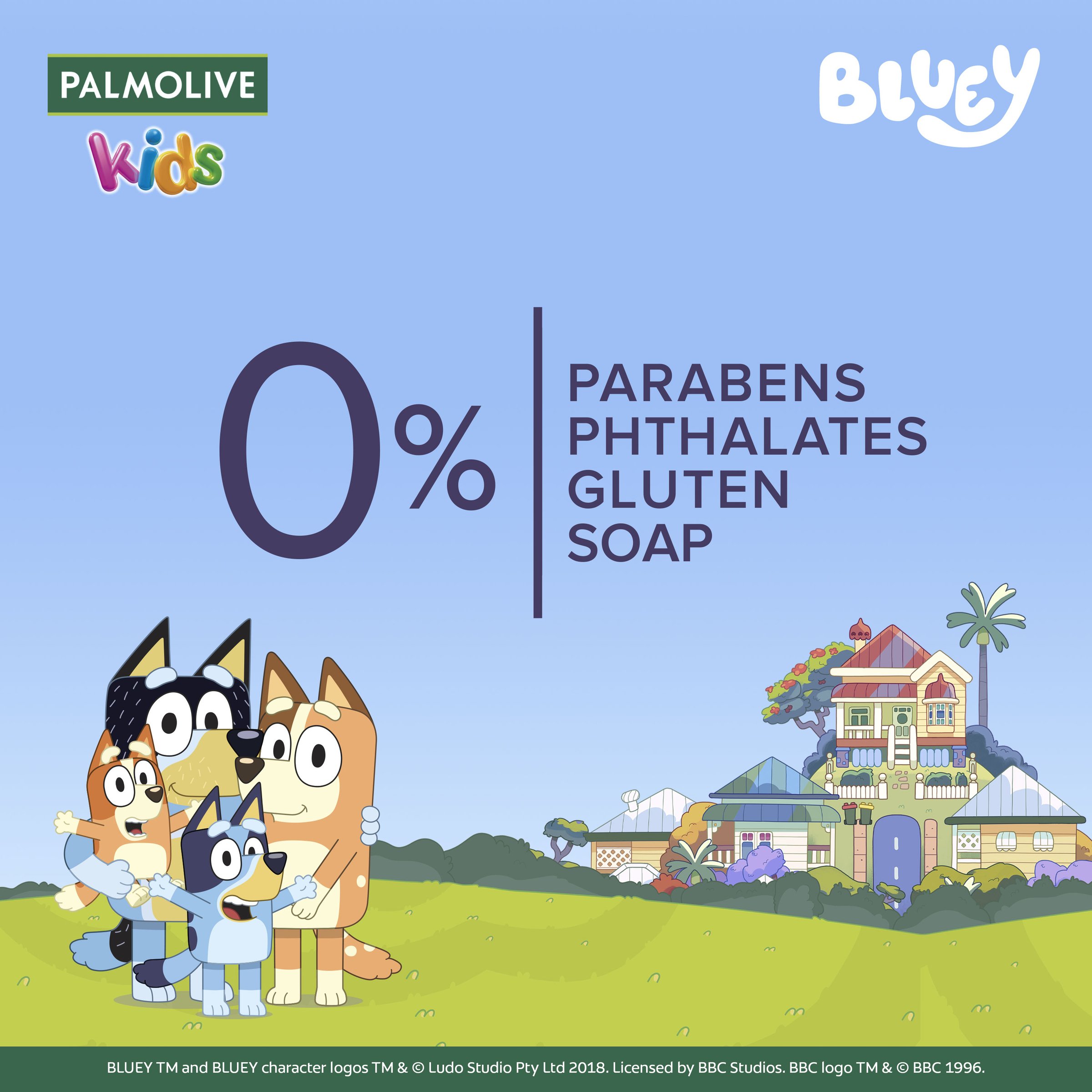 Palmolive 3in1 Bluey Kids Shampoo Conditioner Bodywash 350ml - Image 3
