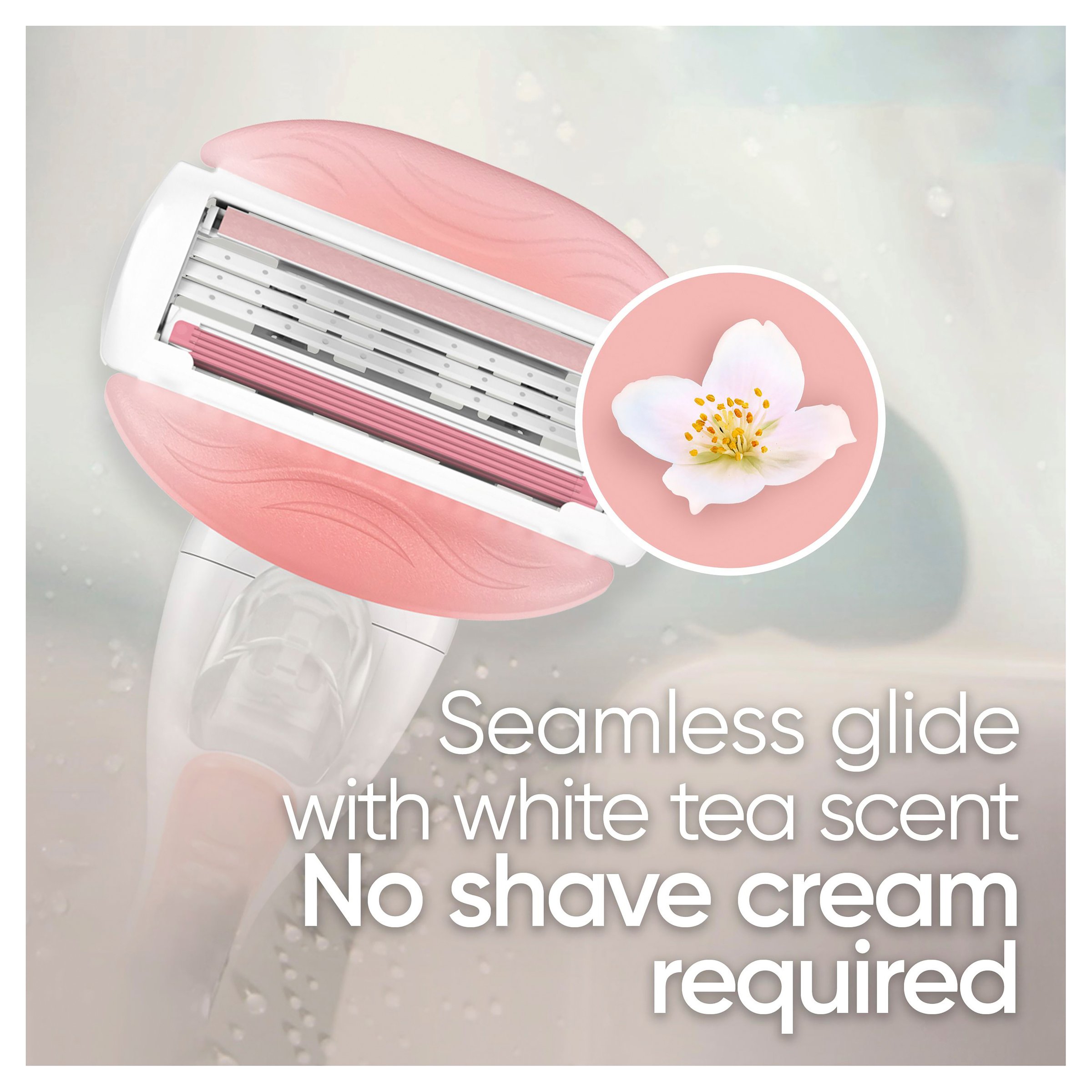 Gillette Venus Comfortglide White Tea Cartridge 4 pack - Image 3