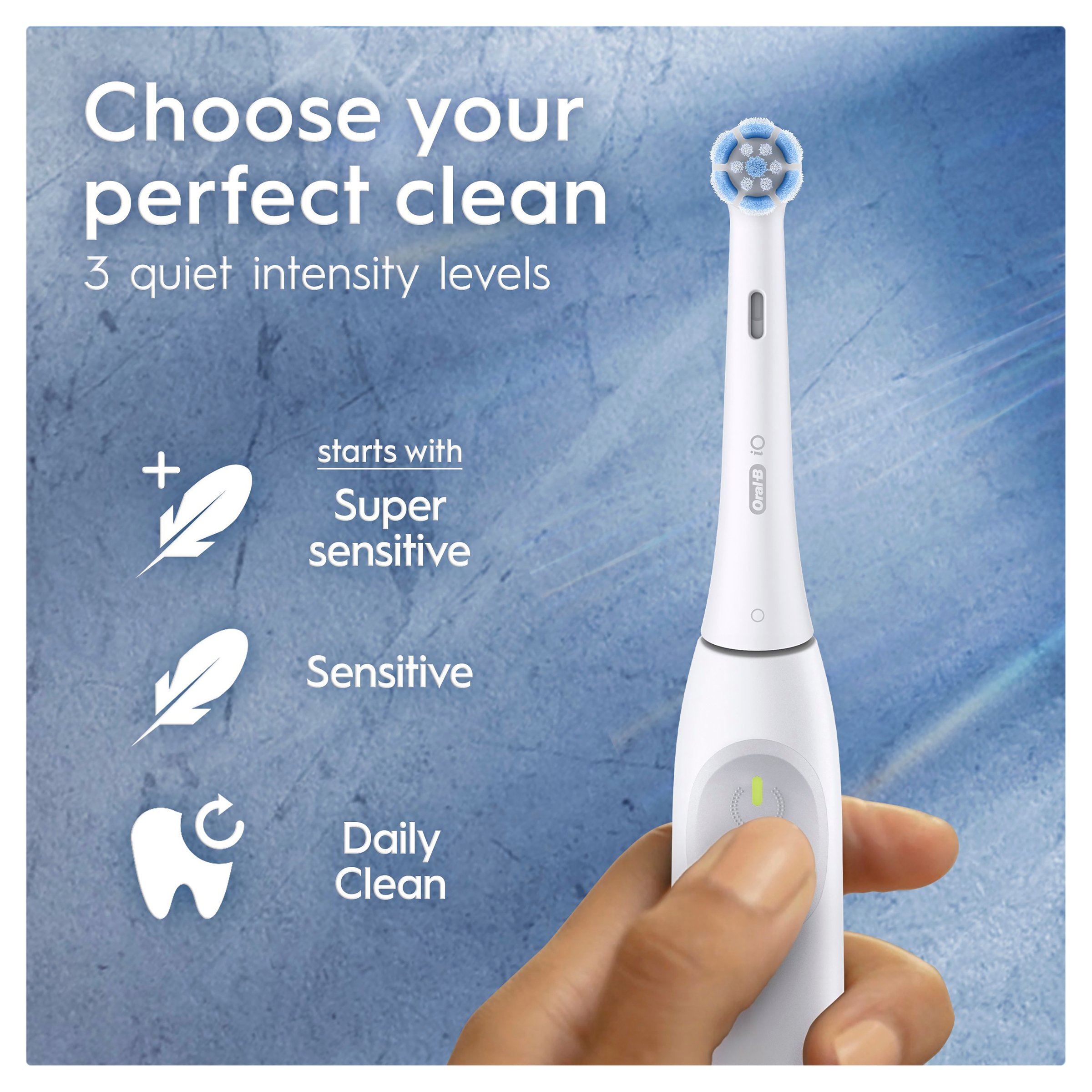 Oral-B iO2 White Electric Toothbrush 1 pack - Image 4
