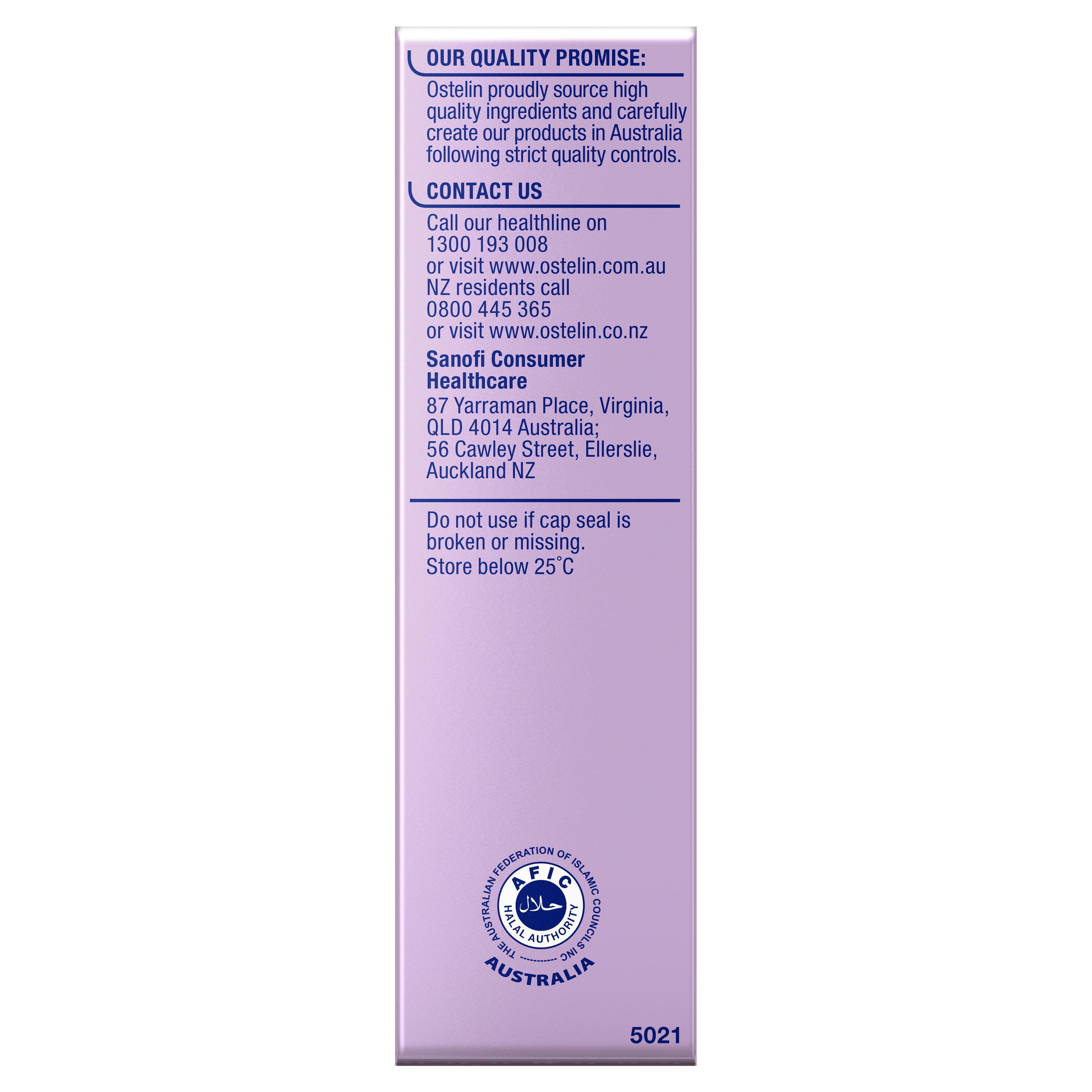 Ostelin Kids Vitamin D3 Liquid Strawberry Flavour 20ml - Image 3