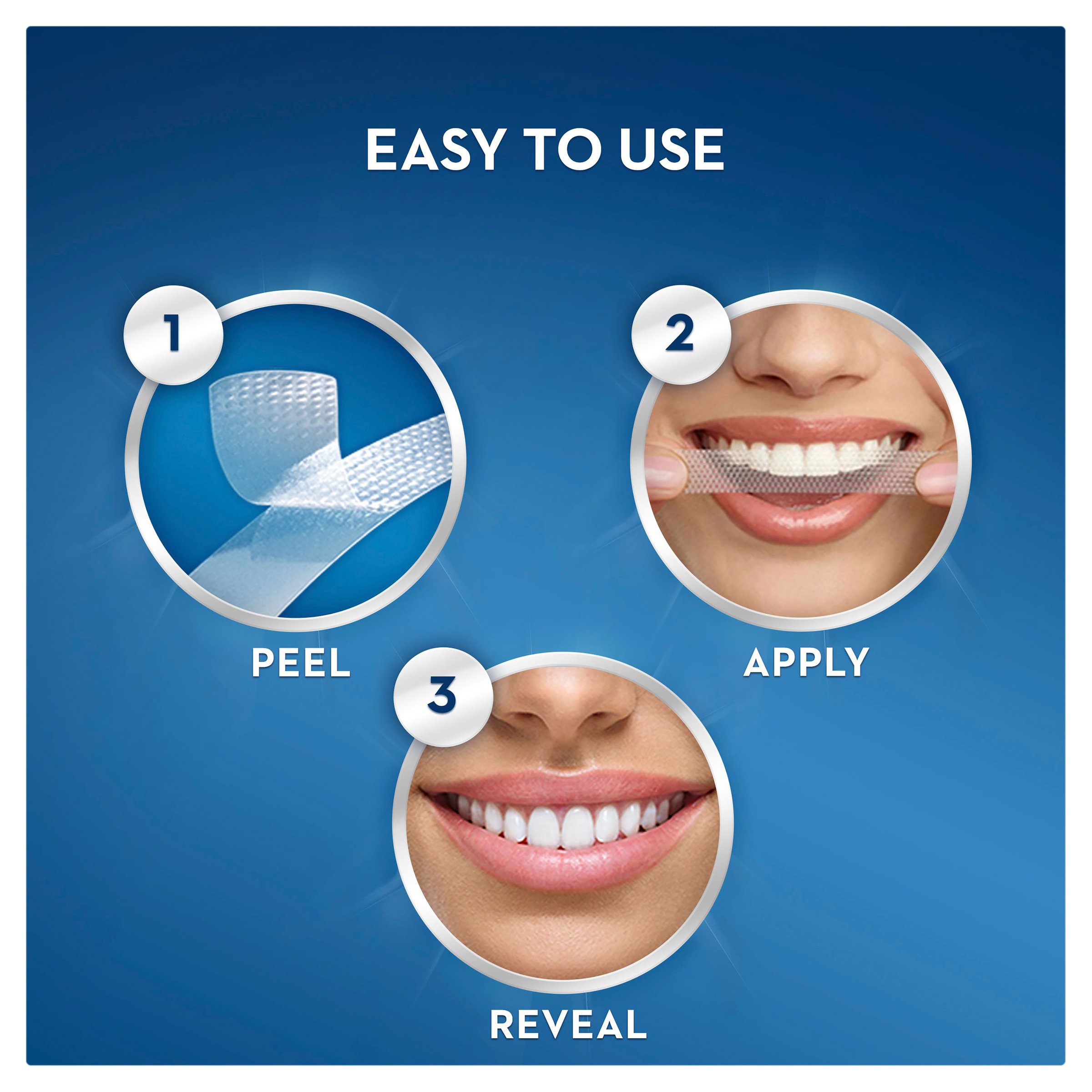 Oral-B 3D White Advance Seal Strips 14 pack - Image 3