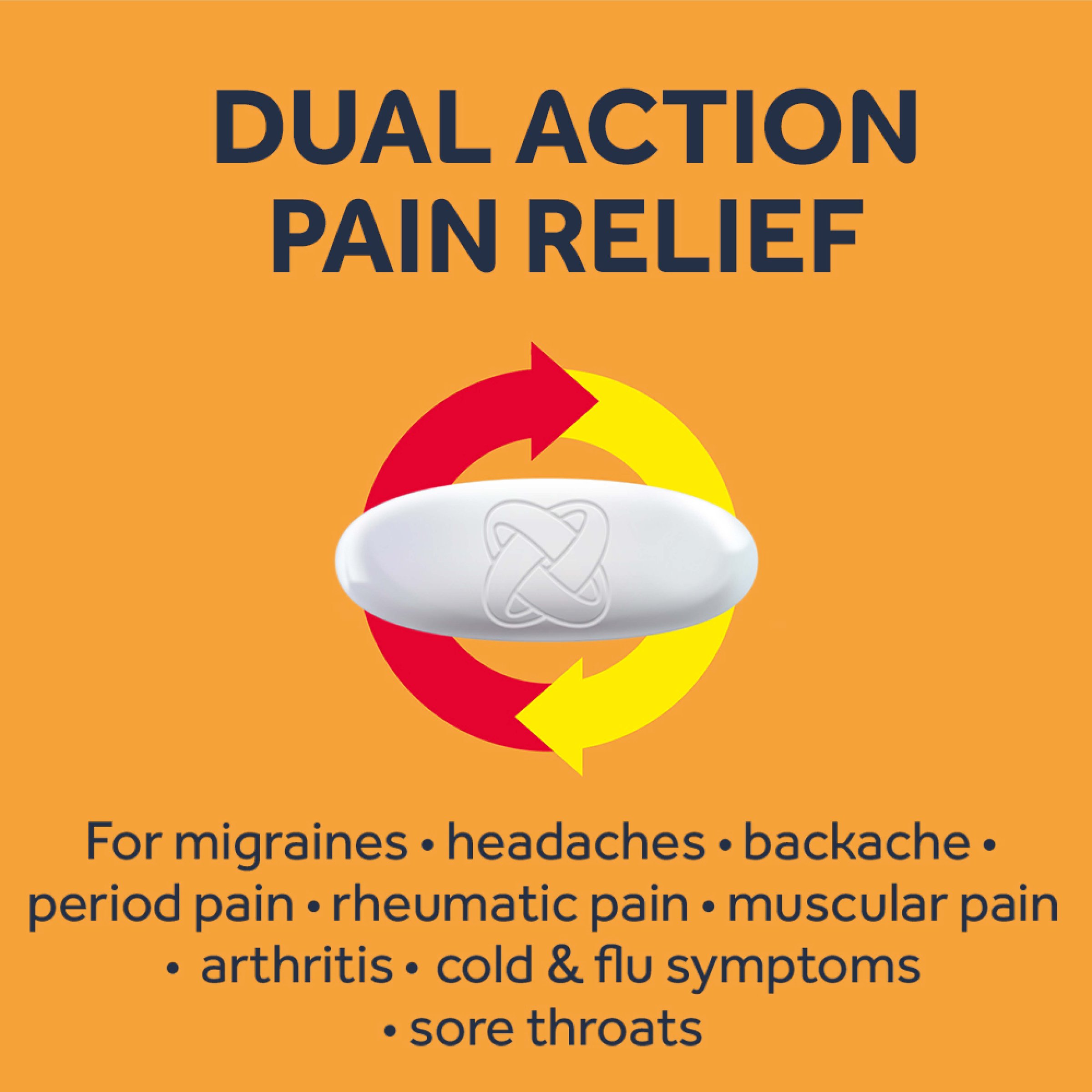 Nuromol Ibuprofen 200mg & Paracetamol 500mg - 24 tablets - Image 4