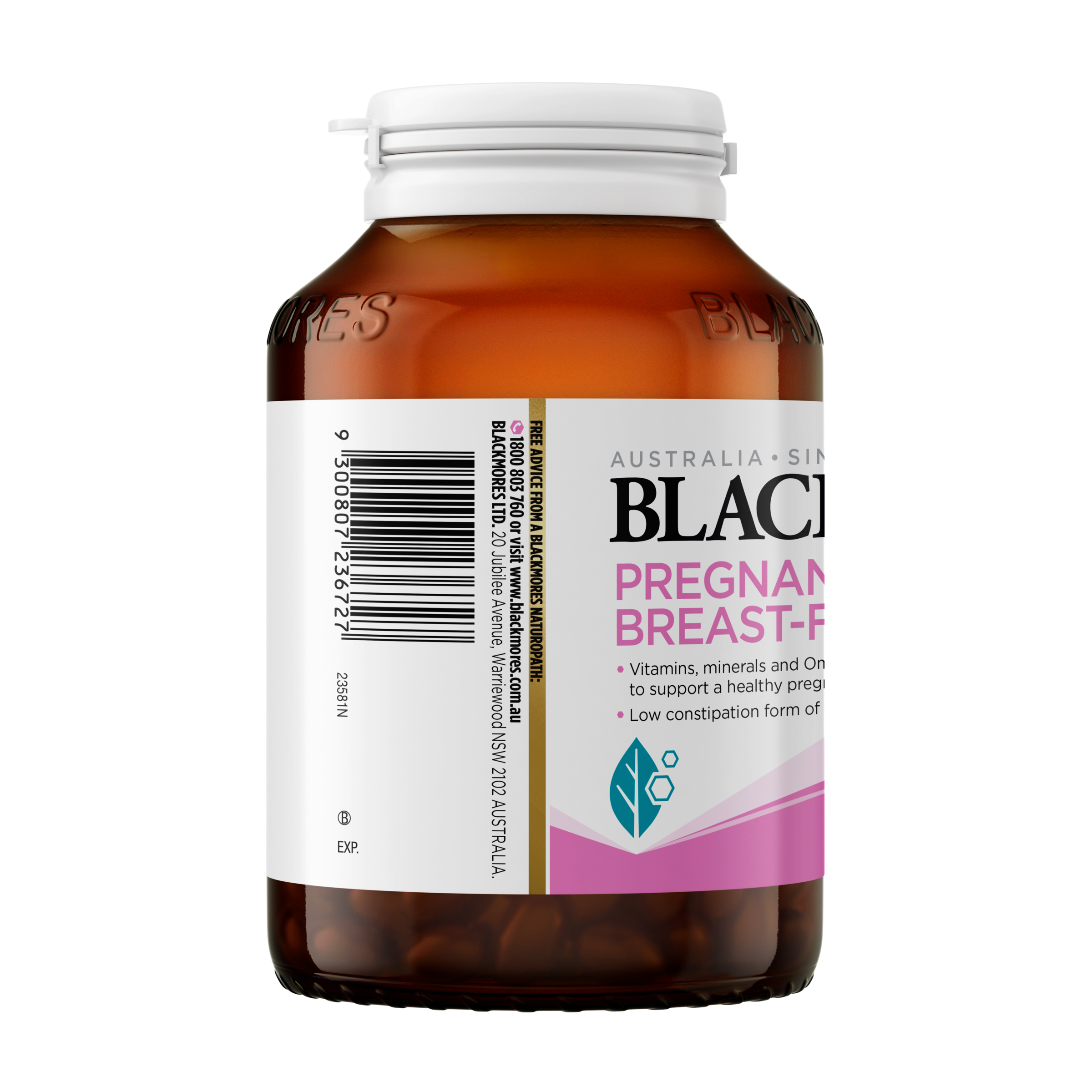 Blackmores Pregnancy & Breast-Feeding Gold 120 capsules - Image 3