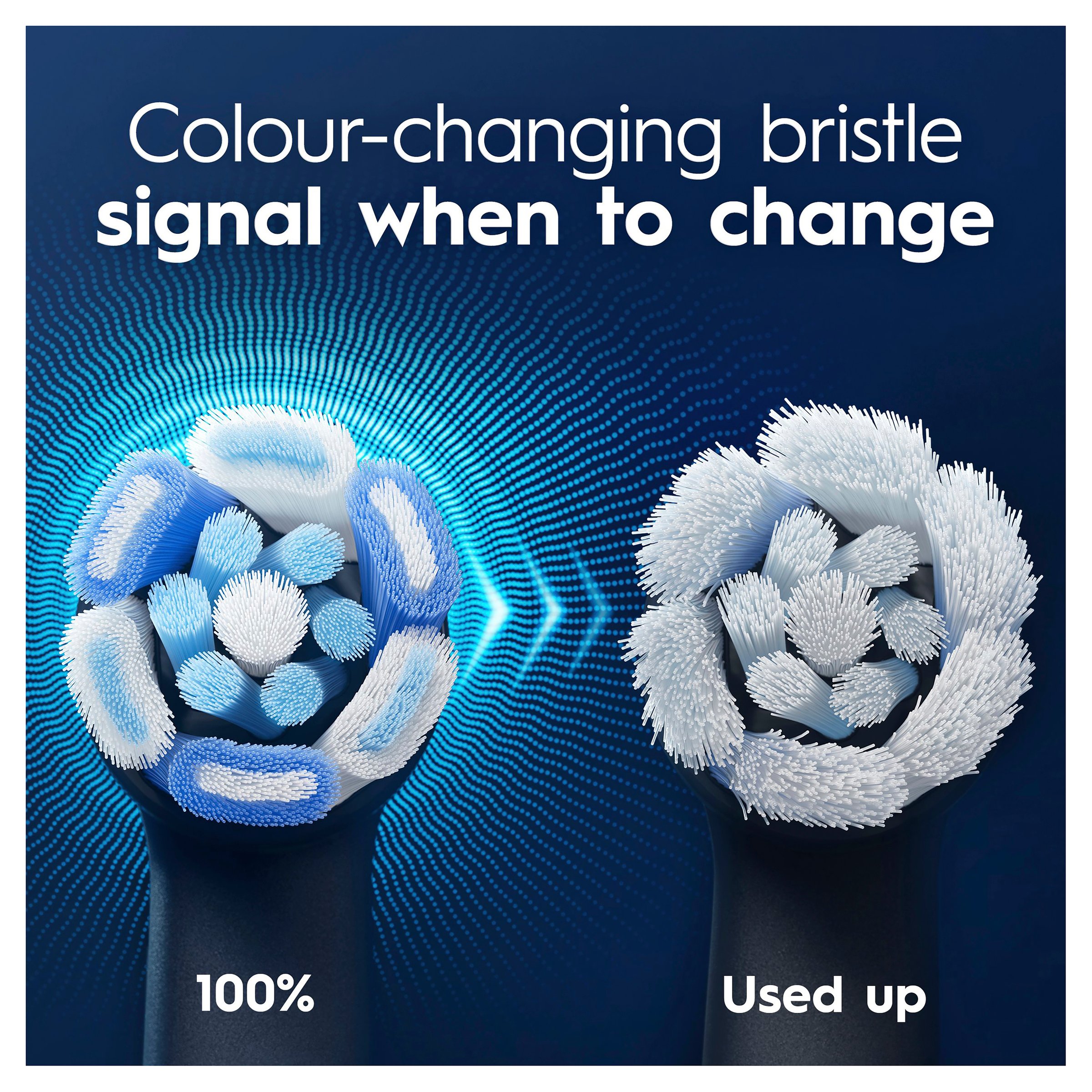 Oral-B iO Ultimate Clean Black Electric Toothbrush Refills 2 pack - Image 7