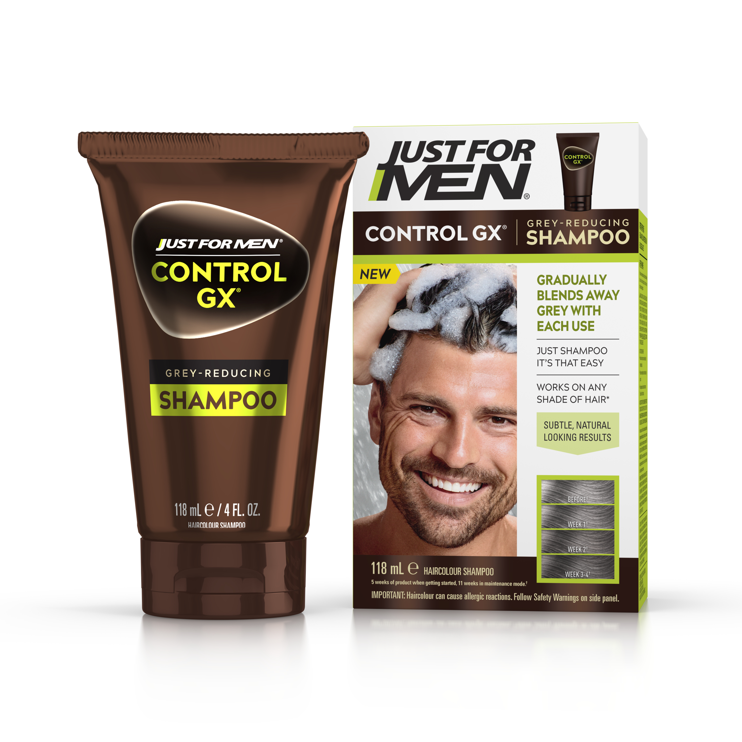 Just For Men Control GX Regular Shampoo 118ml - Image 5