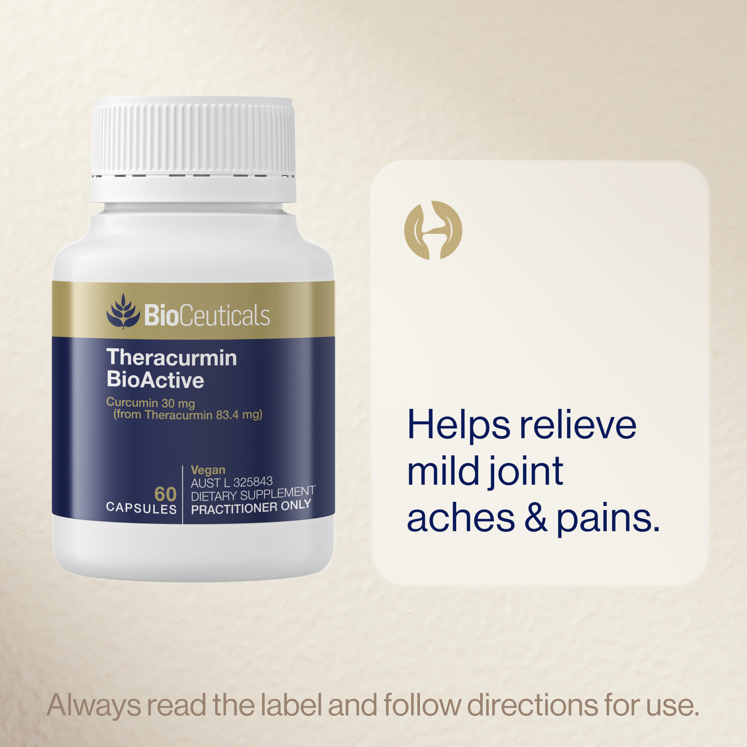 BioCeuticals Theracurmin BioActive 30mg - 60 capsules - Image 6