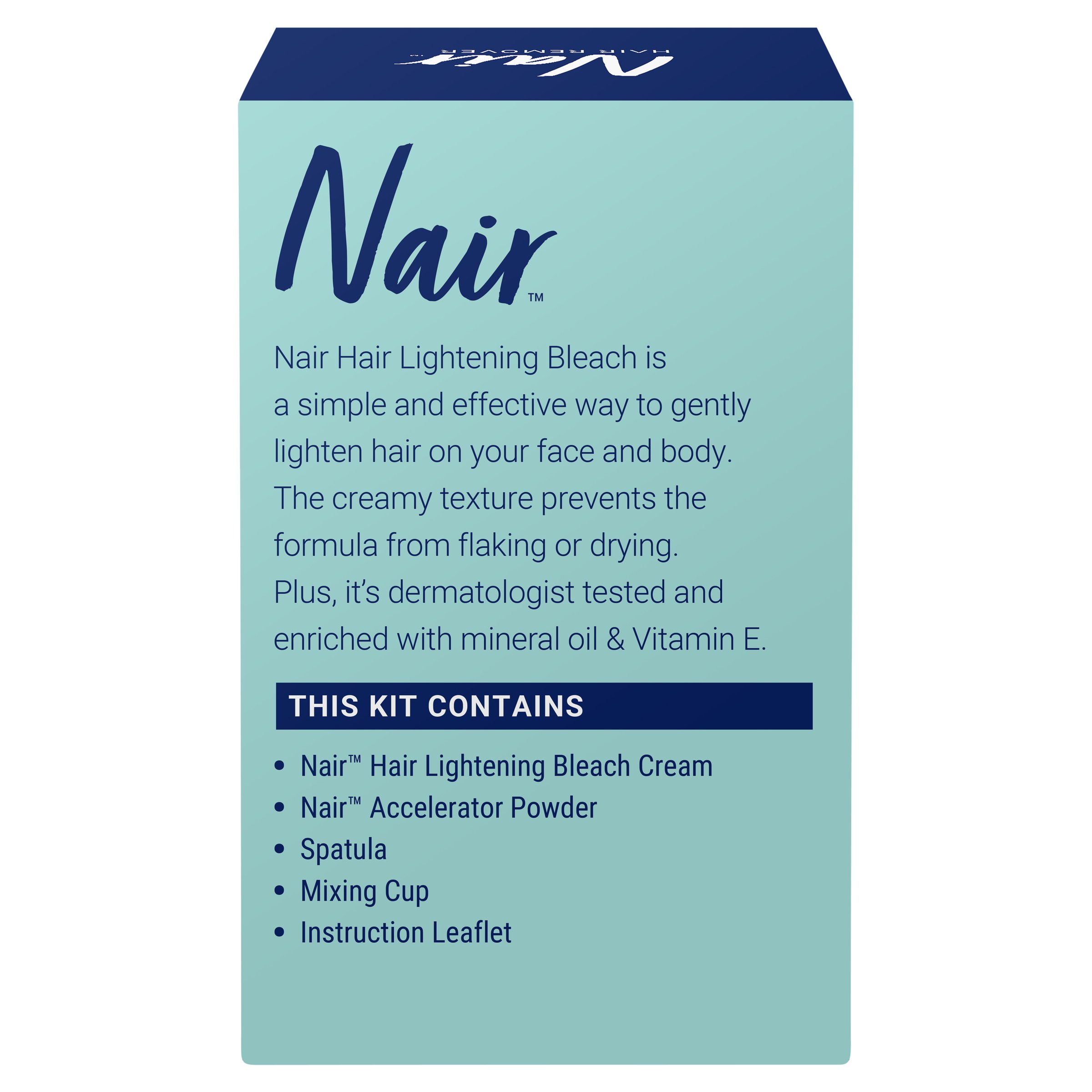 Nair Cream Hair Bleach For Face & Body 1 pack - Image 2
