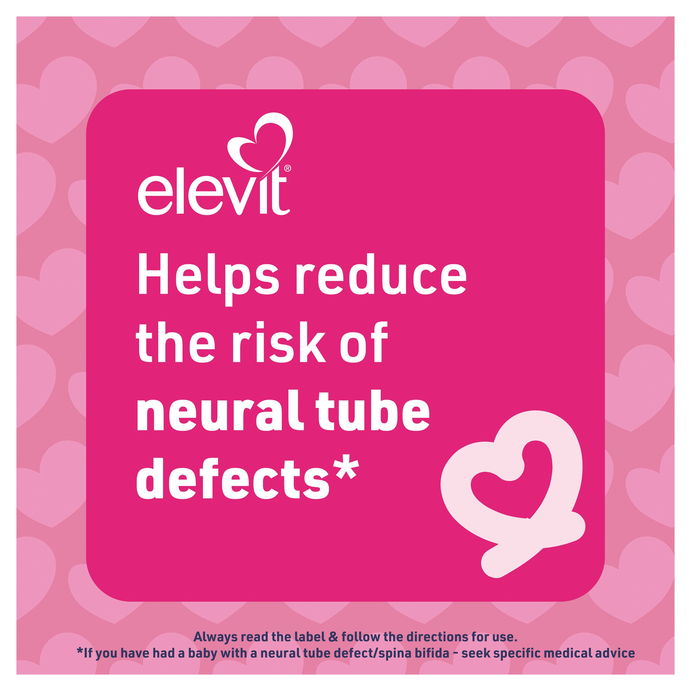 Elevit Pre-Conception & Pregnancy 100 tablets - Image 9