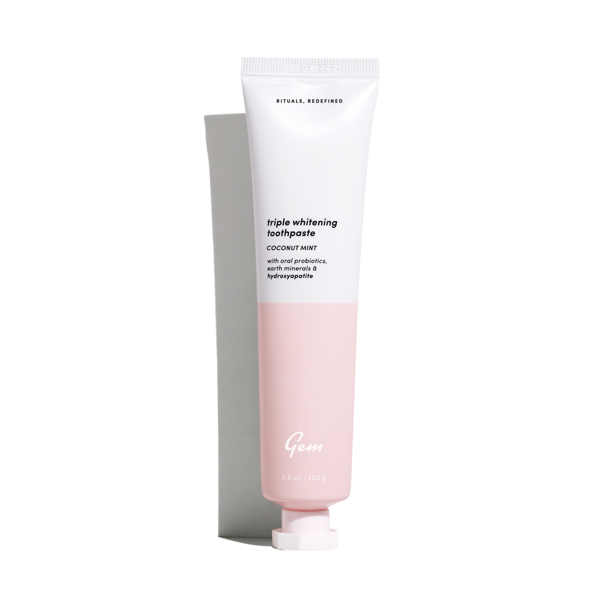 Gem Triple Whitening Toothpaste Coconut Mint 100g - Image 3