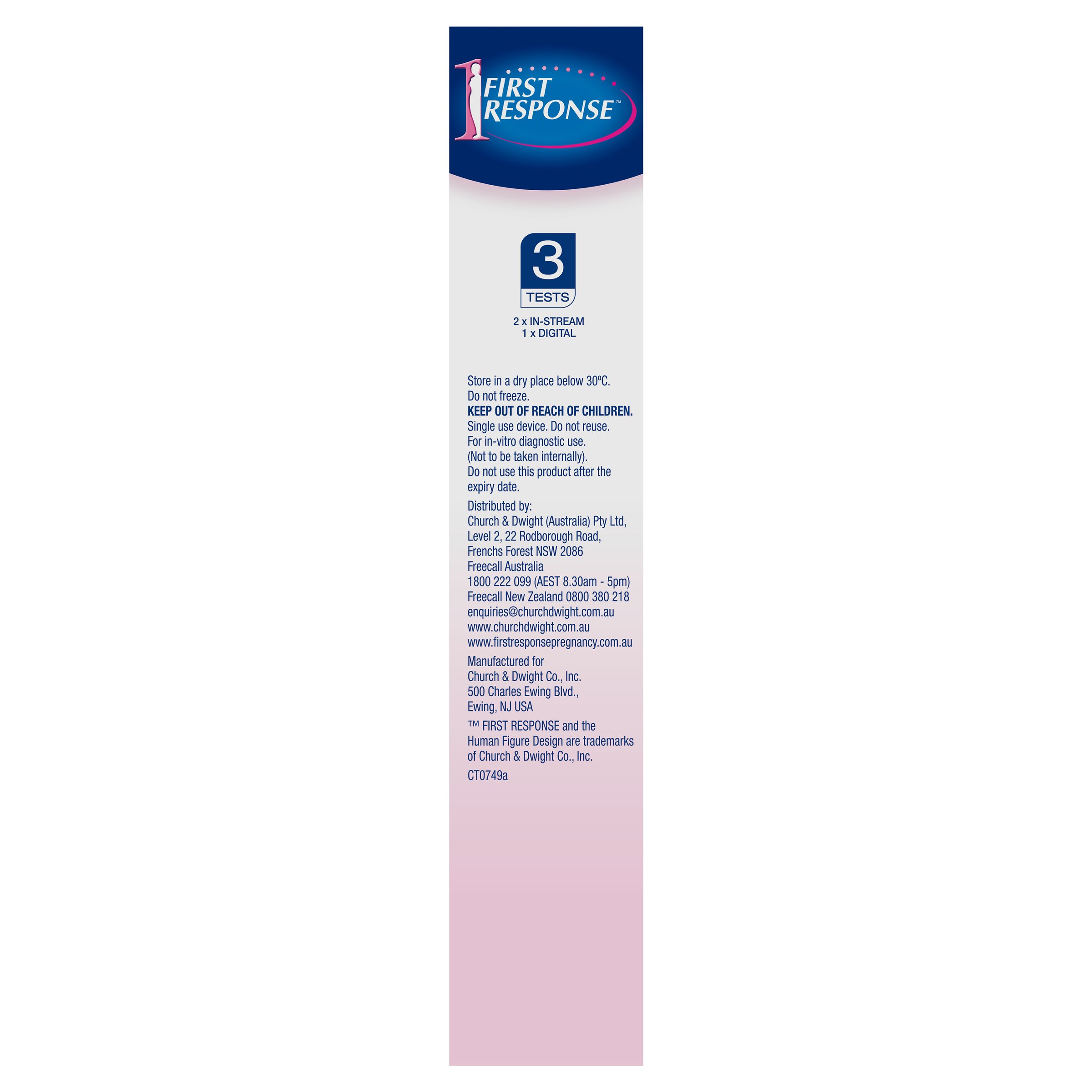 First Response Test & Reassure 3 pack - Image 3
