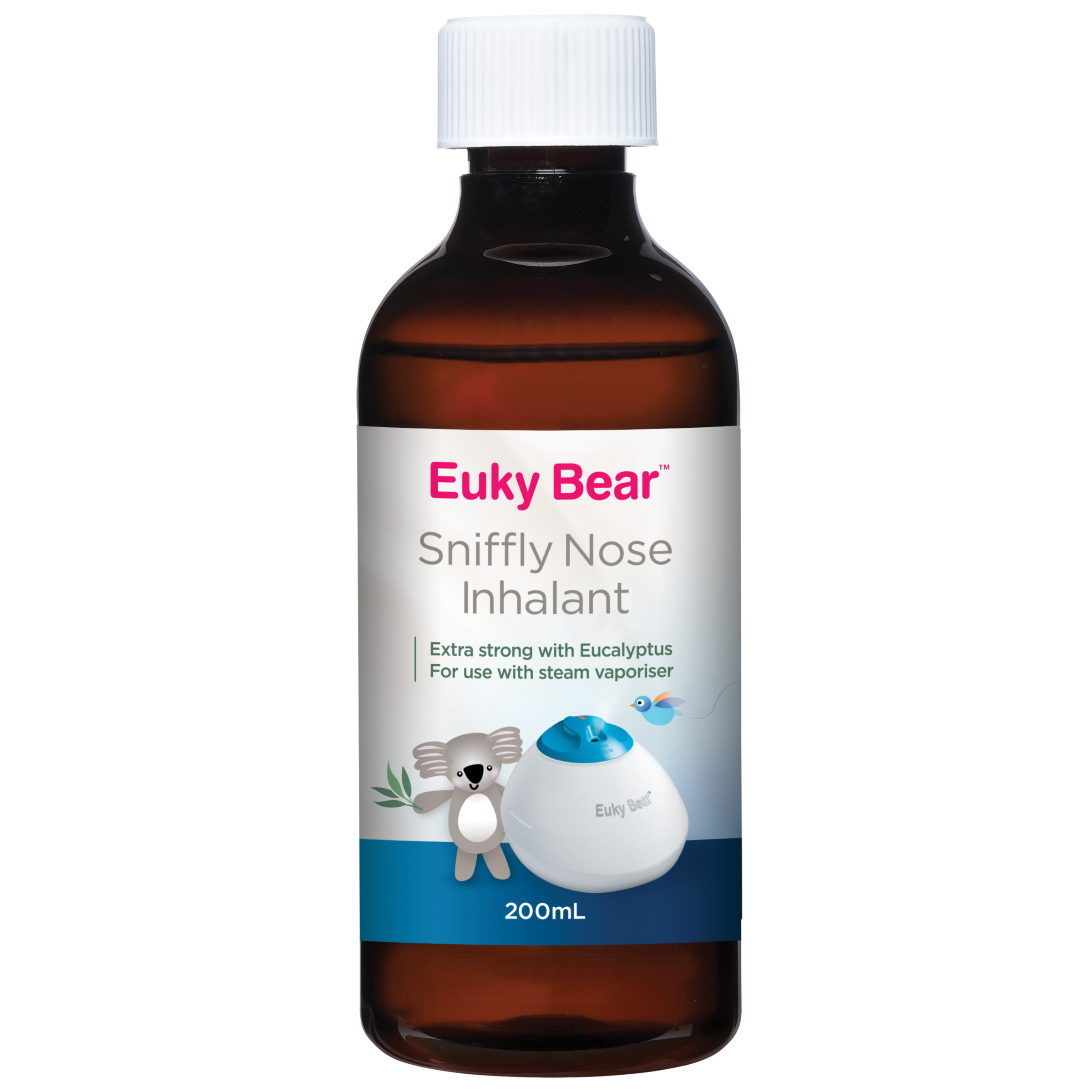 Euky Bear Inhalant For Use With Steam Inhalation Unit 200ml - Image 1