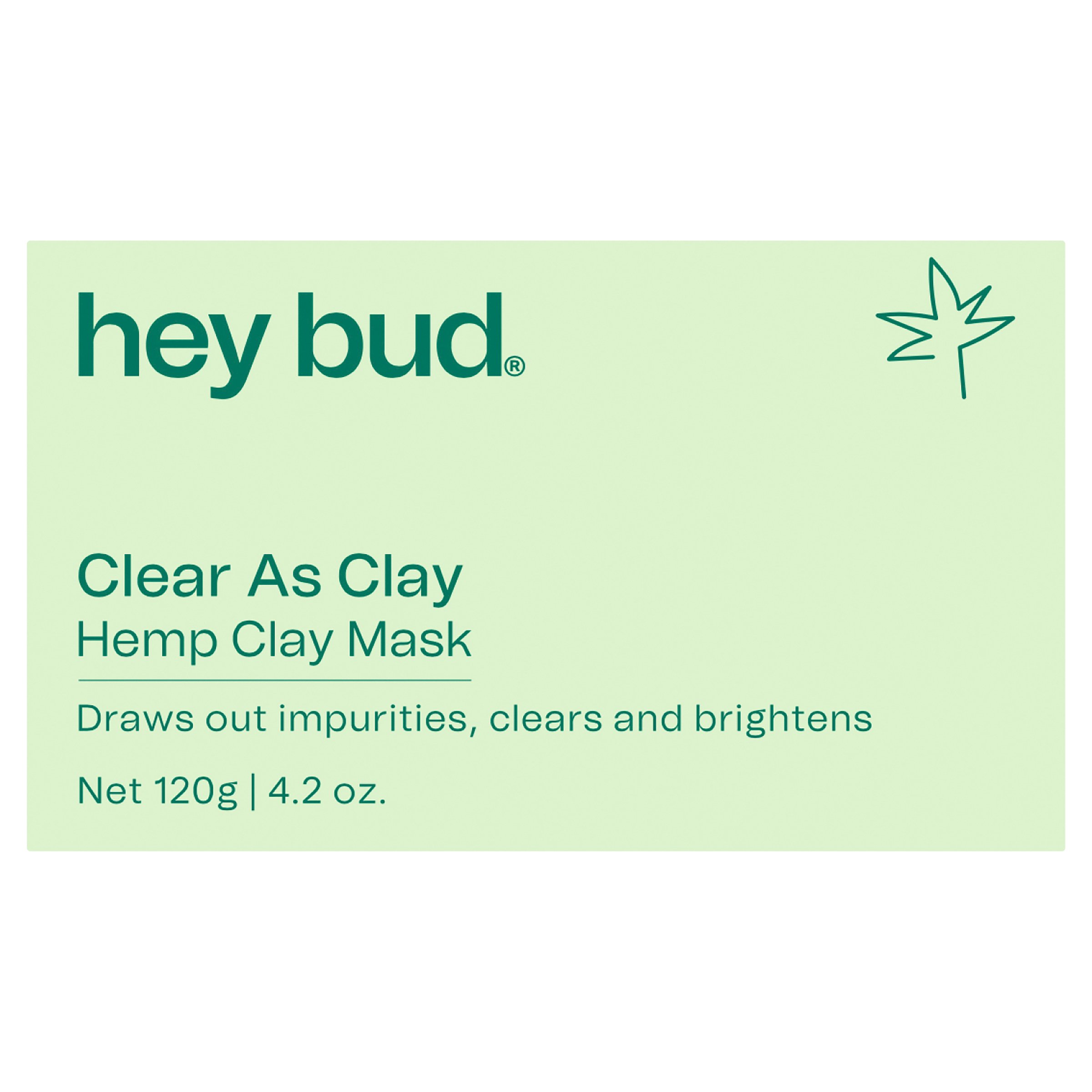 Hey Bud Clay Mask 120g - Image 1