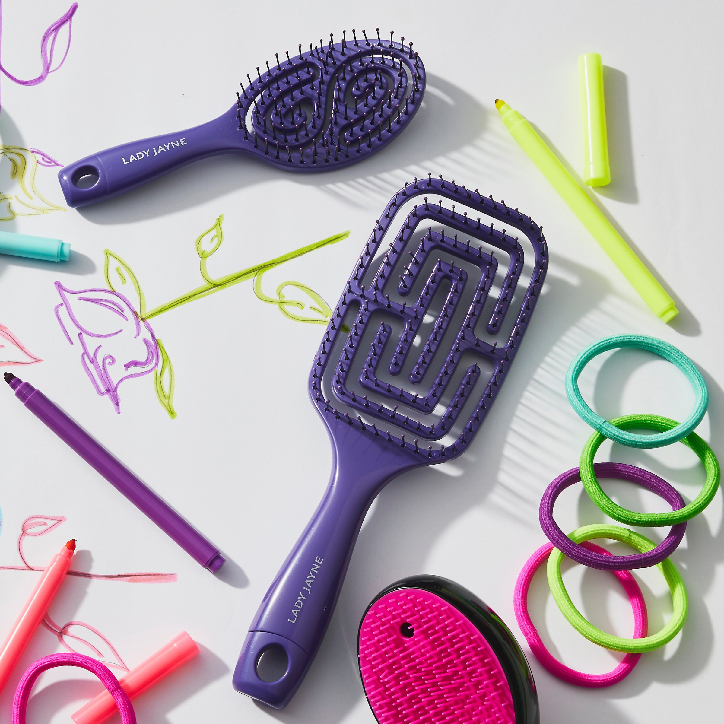 Lady Jayne Flexi Glide Brush Purse 1 each - Image 4