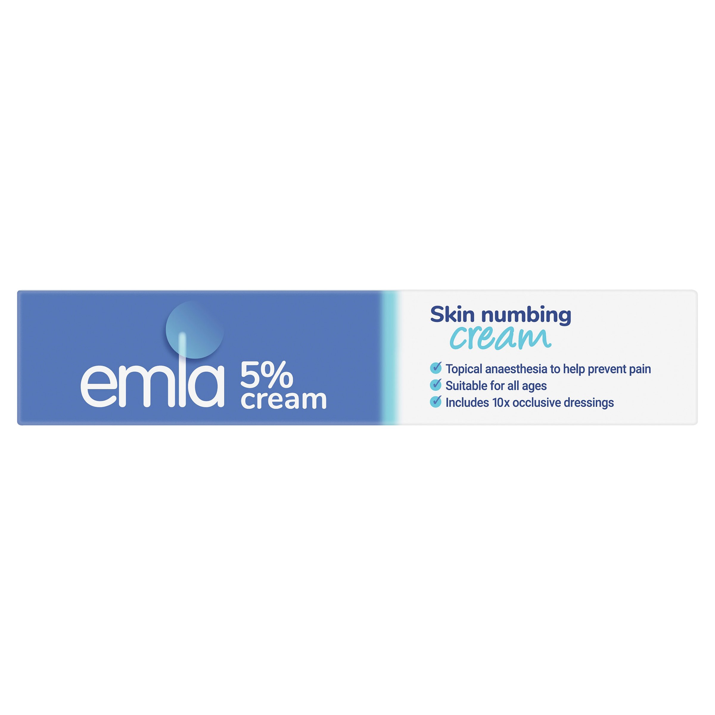 Emla Cream 5% X 5x5g Tubes With 10 Dressings 1 pack - Image 4
