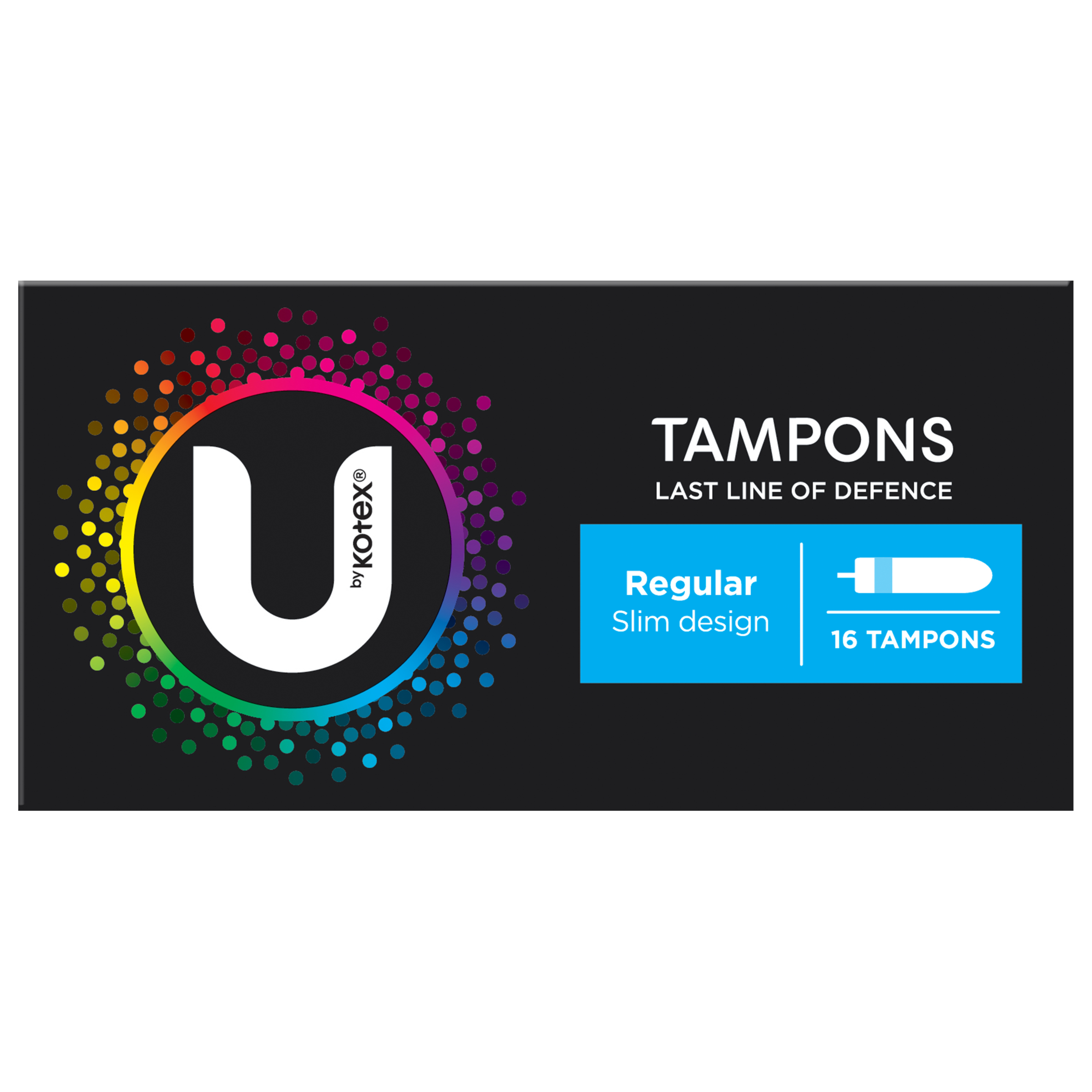 U by Kotex Tampons Regular 16 pack - Image 1