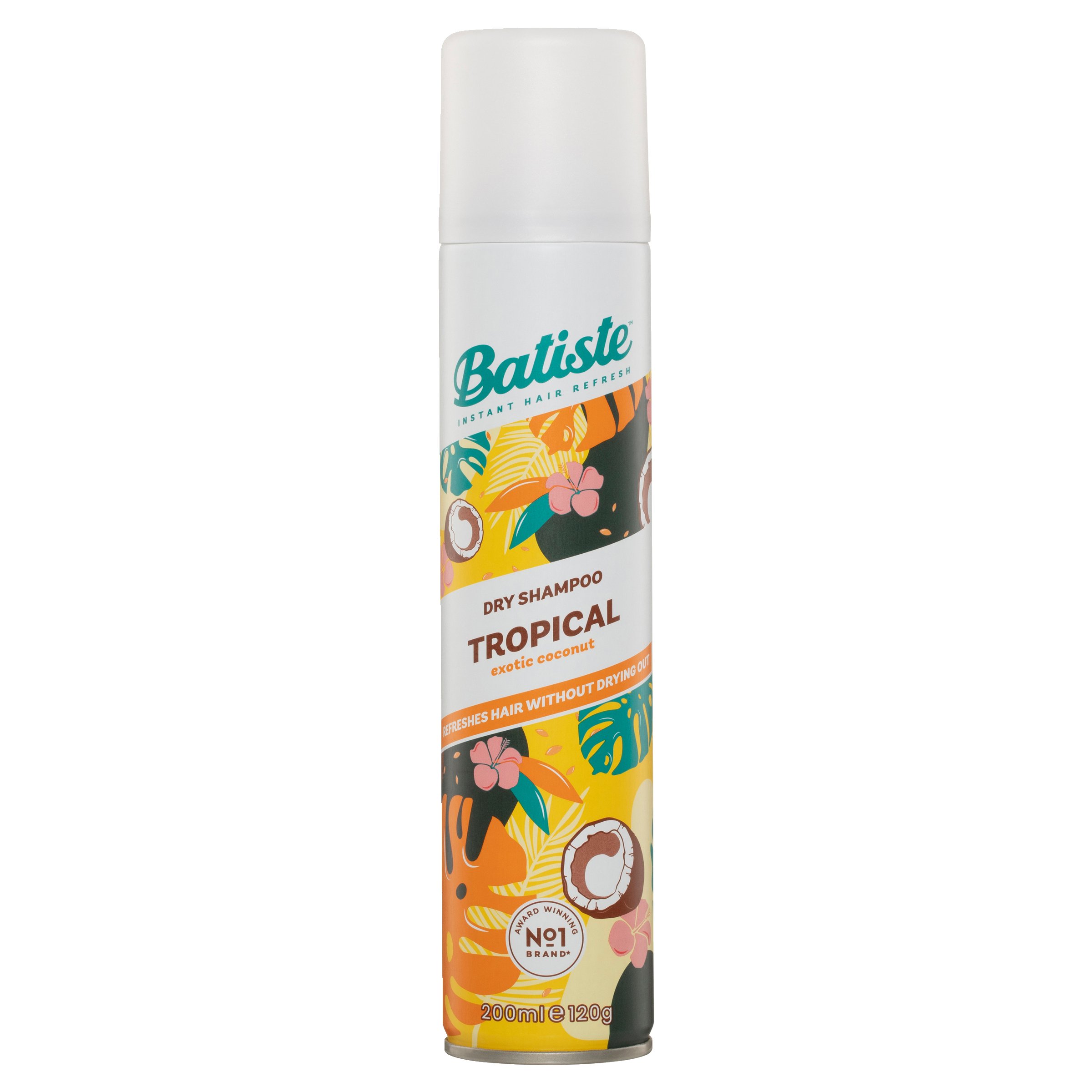 Batiste Dry Shampoo Tropical 200ml - Image 1