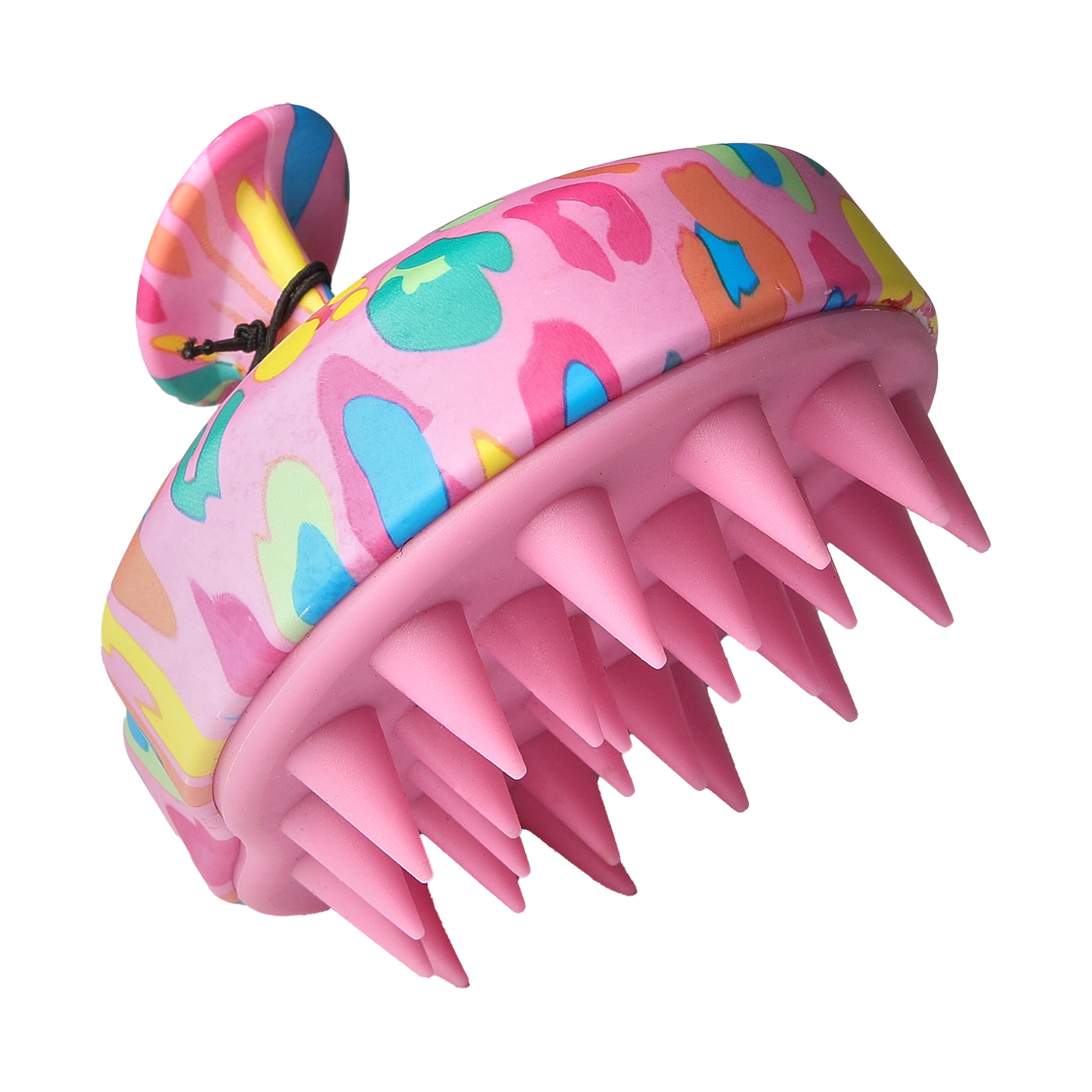 GFA Neon Animal Get Your Flow On Hair Brush Scalp Massager 1 each - Image 2