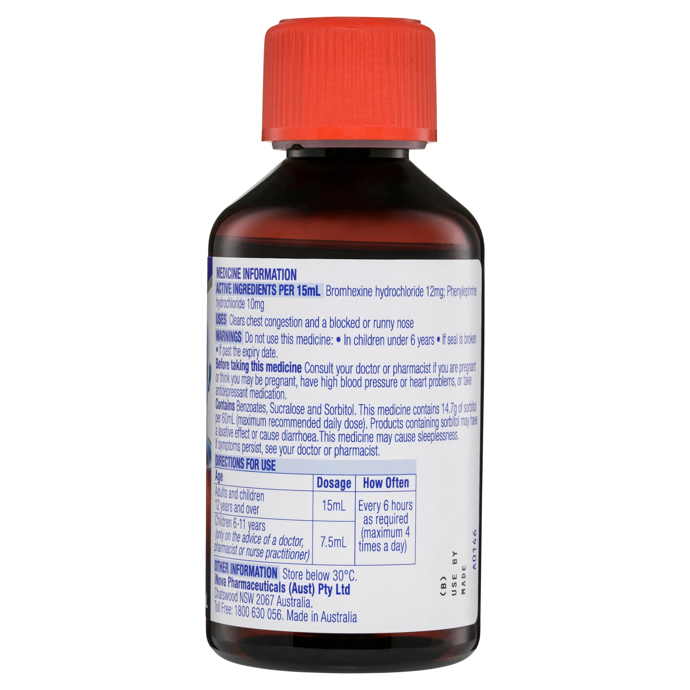 Duro-Tuss PE Chesty Cough Plus Nasal Decongestant 200ml - Image 3