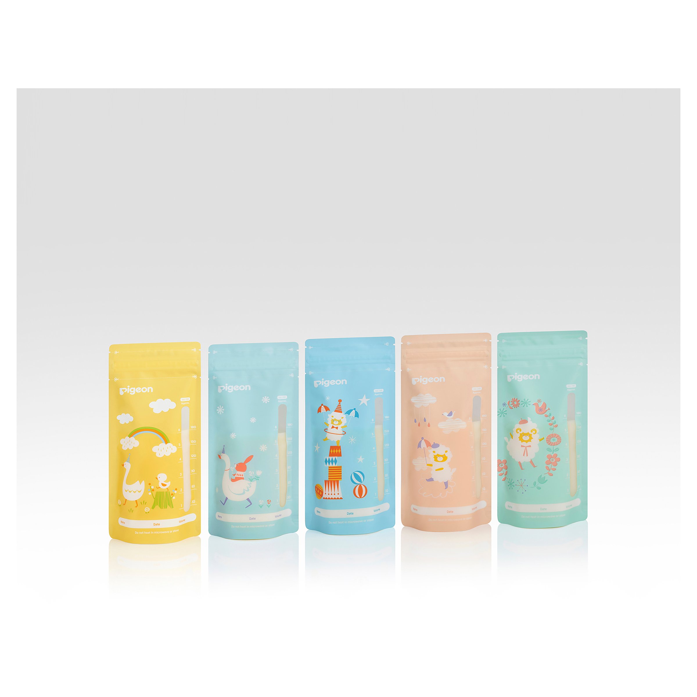 Pigeon Breastmilk Storage Bags 180ml - 25 pack - Image 7