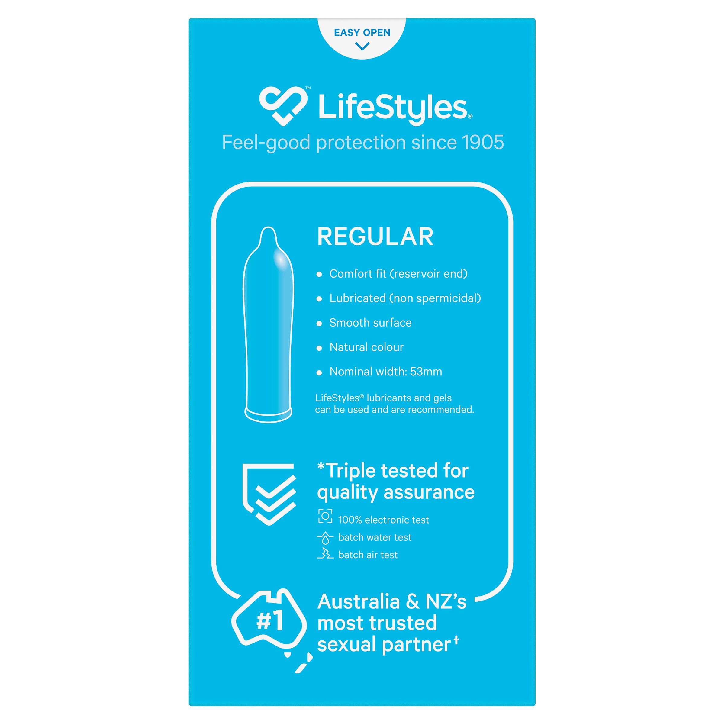 LifeStyles Condoms Regular 20 pack - Image 2