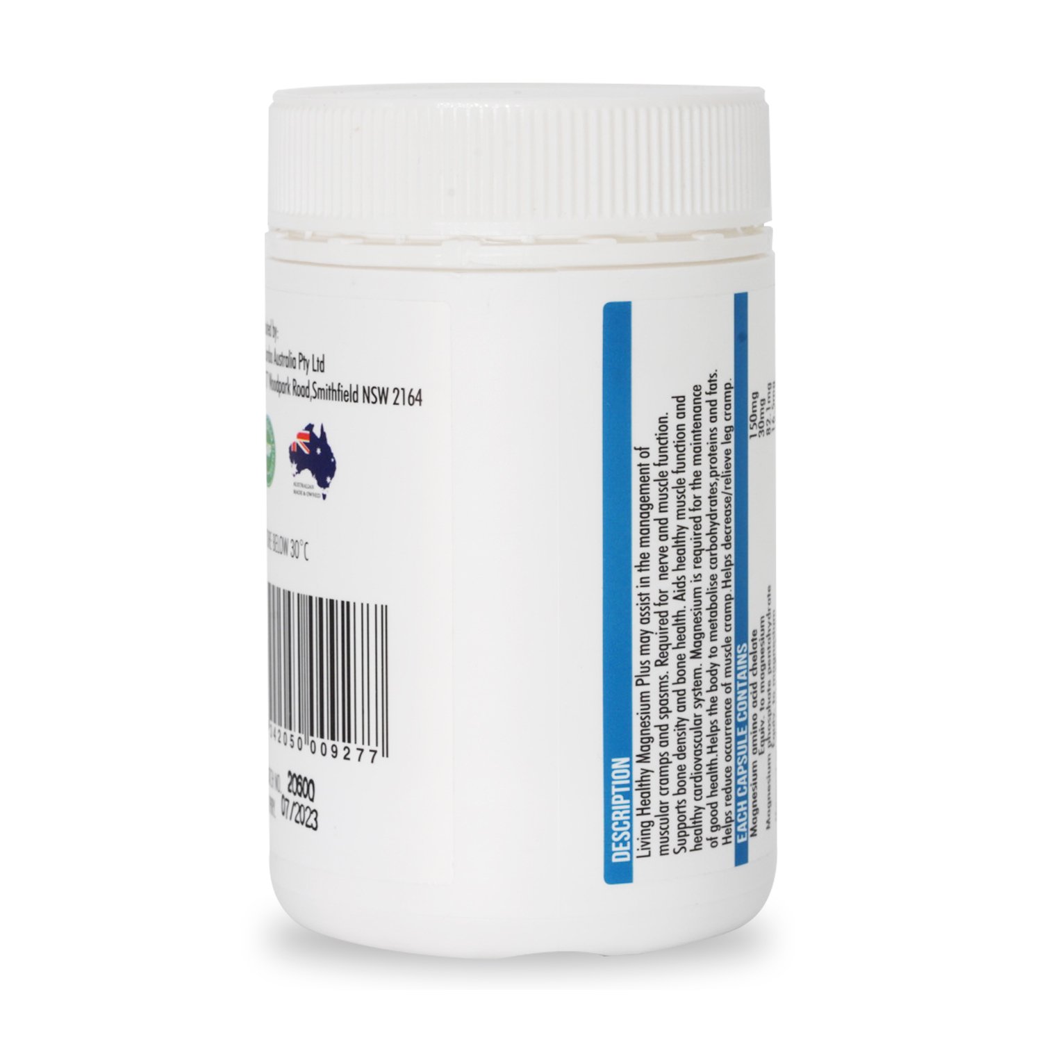 Living Healthy Magnesium Plus 120 tablets - Image 2