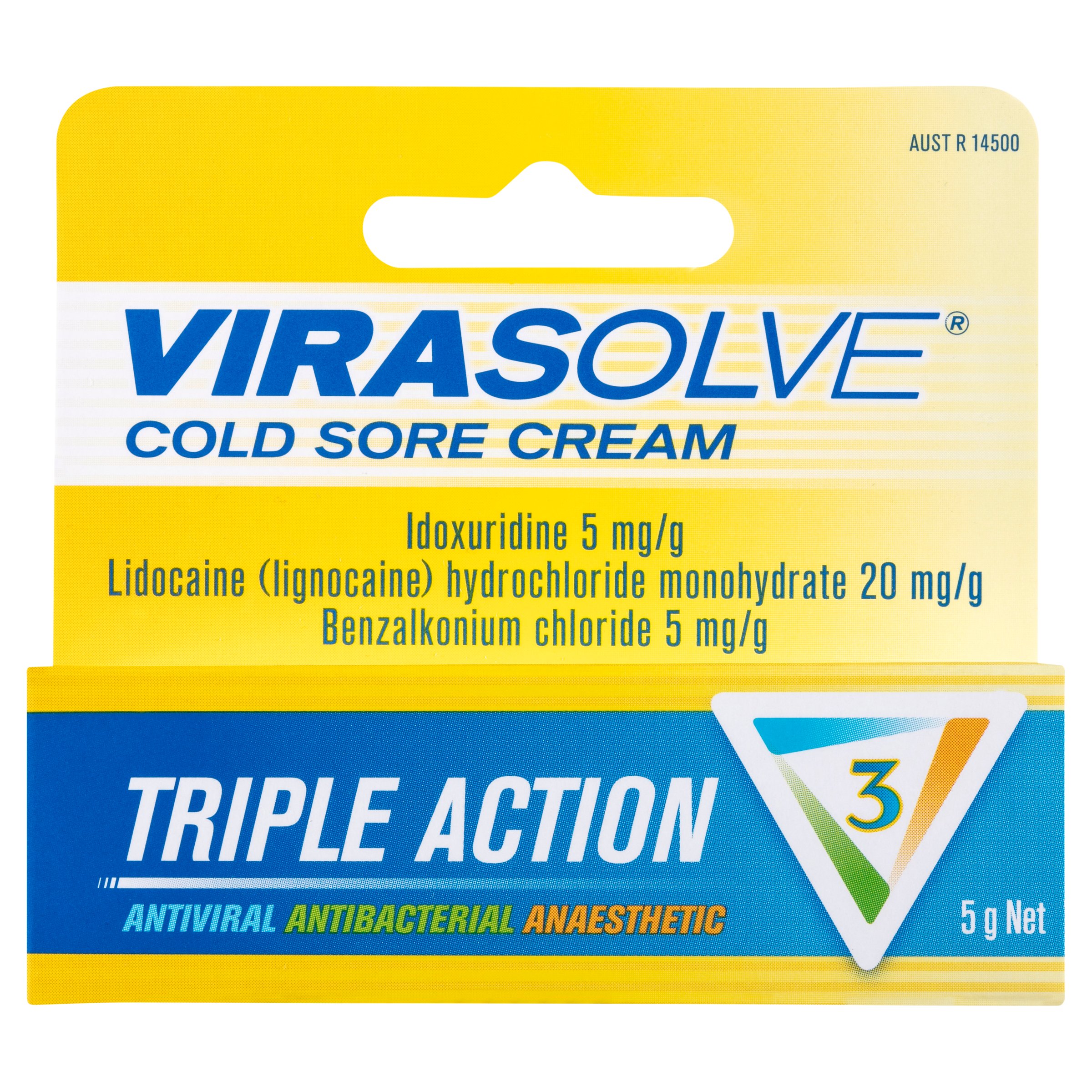 Virasolve Cold Sore Cream 5g - Image 9