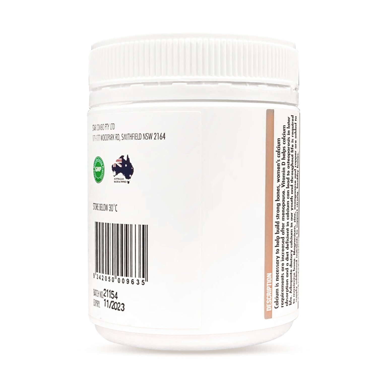 Living Healthy Calcium + Magnesium + D3 - 200 tablets - Image 2