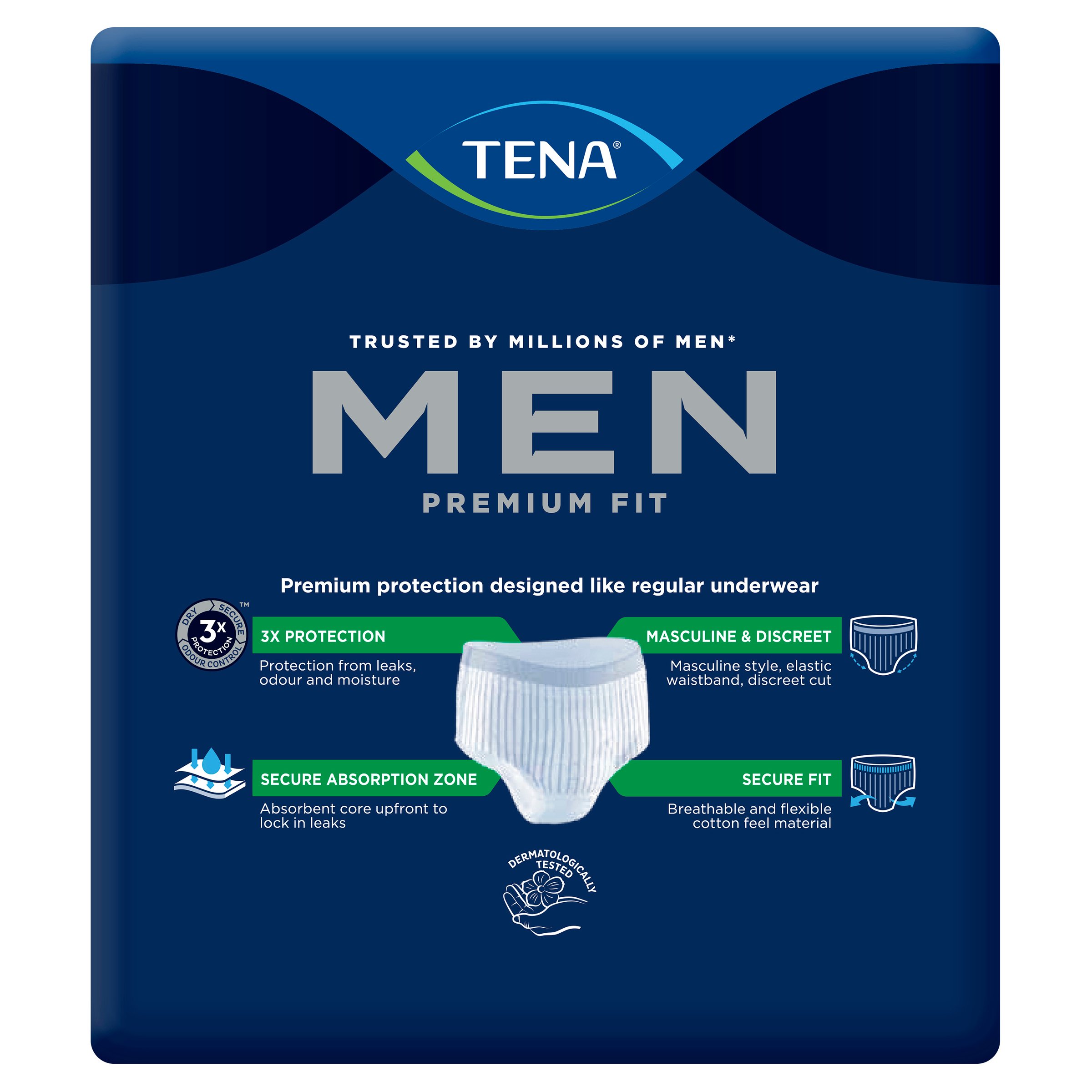 Tena Pants Men Moderate to Heavy Level 4 - 8 pack - Image 2