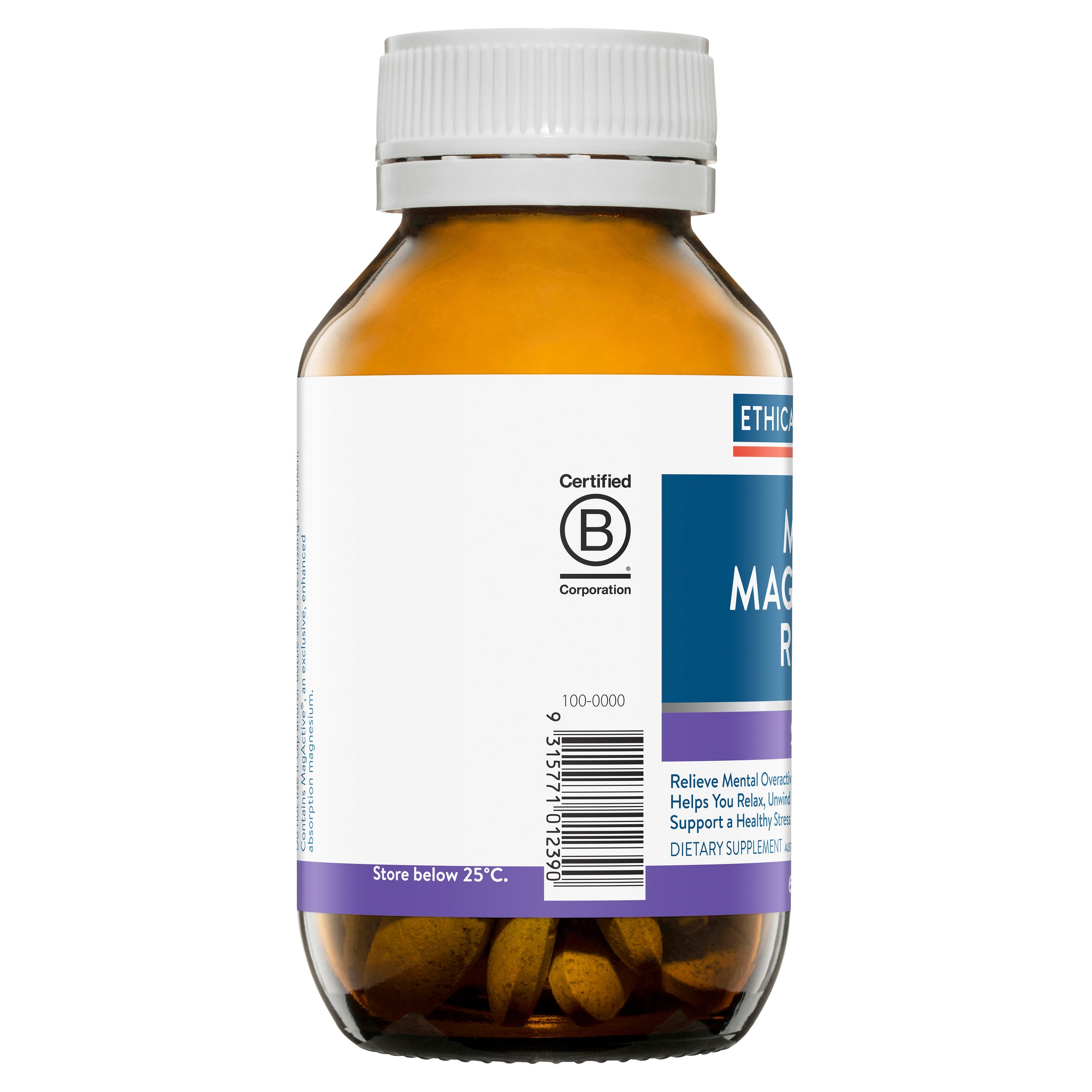 Ethical Nutrients Mega Magnesium Relax 60 tablets - Image 4
