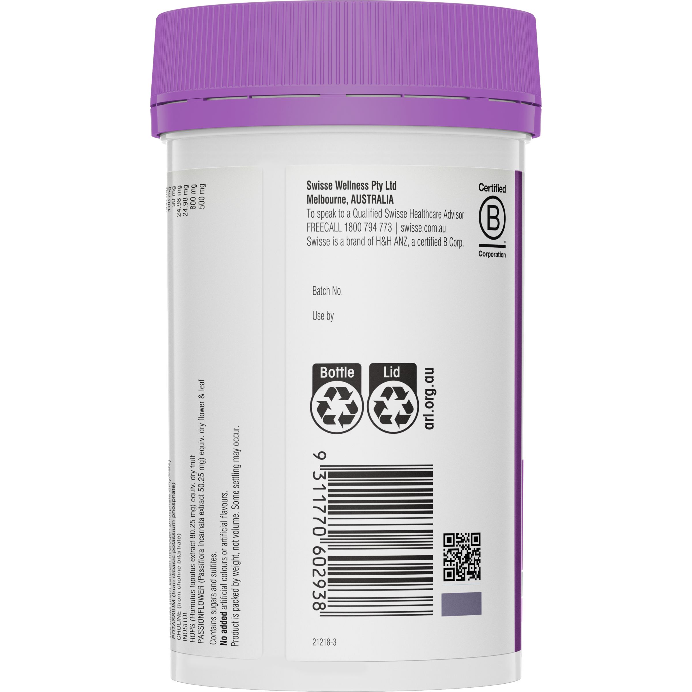 Swisse Ultiboost Magnesium + Sleep Powder 180g - Image 3