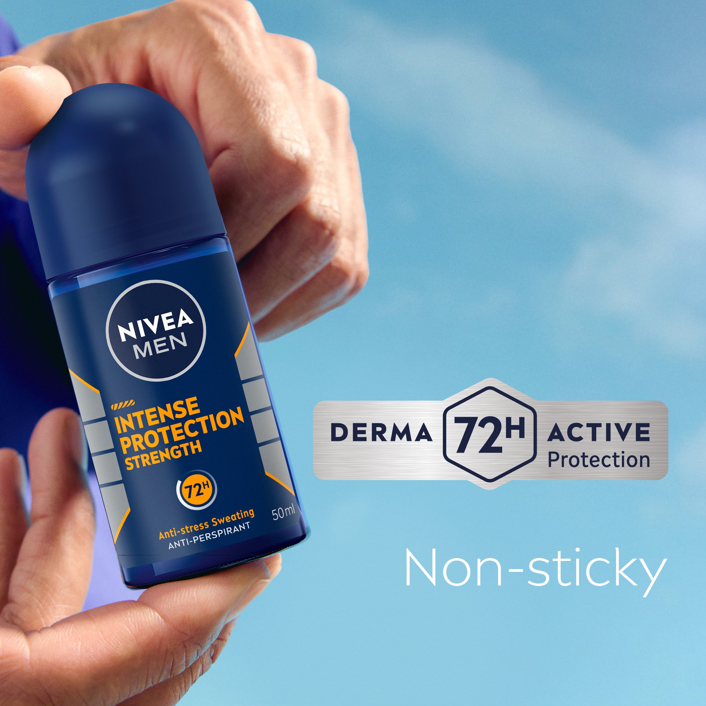 Nivea Men Deodorant Intense Protect Roll On 50ml - Image 6
