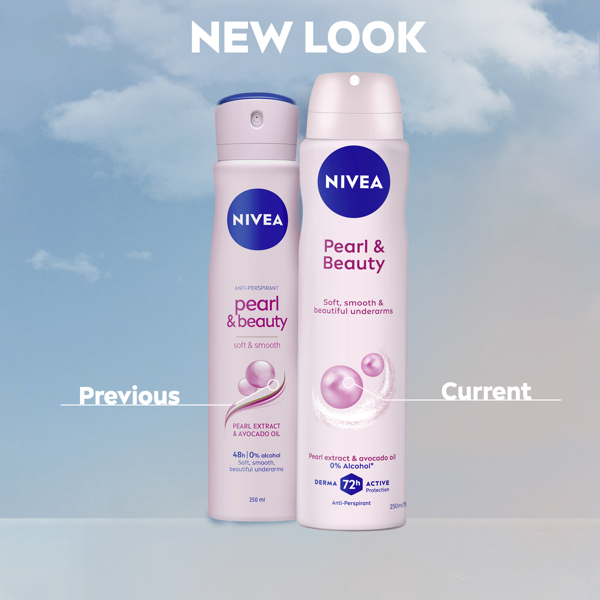 Nivea Deodorant Aerosol Pearl & Beauty 250ml - Image 4