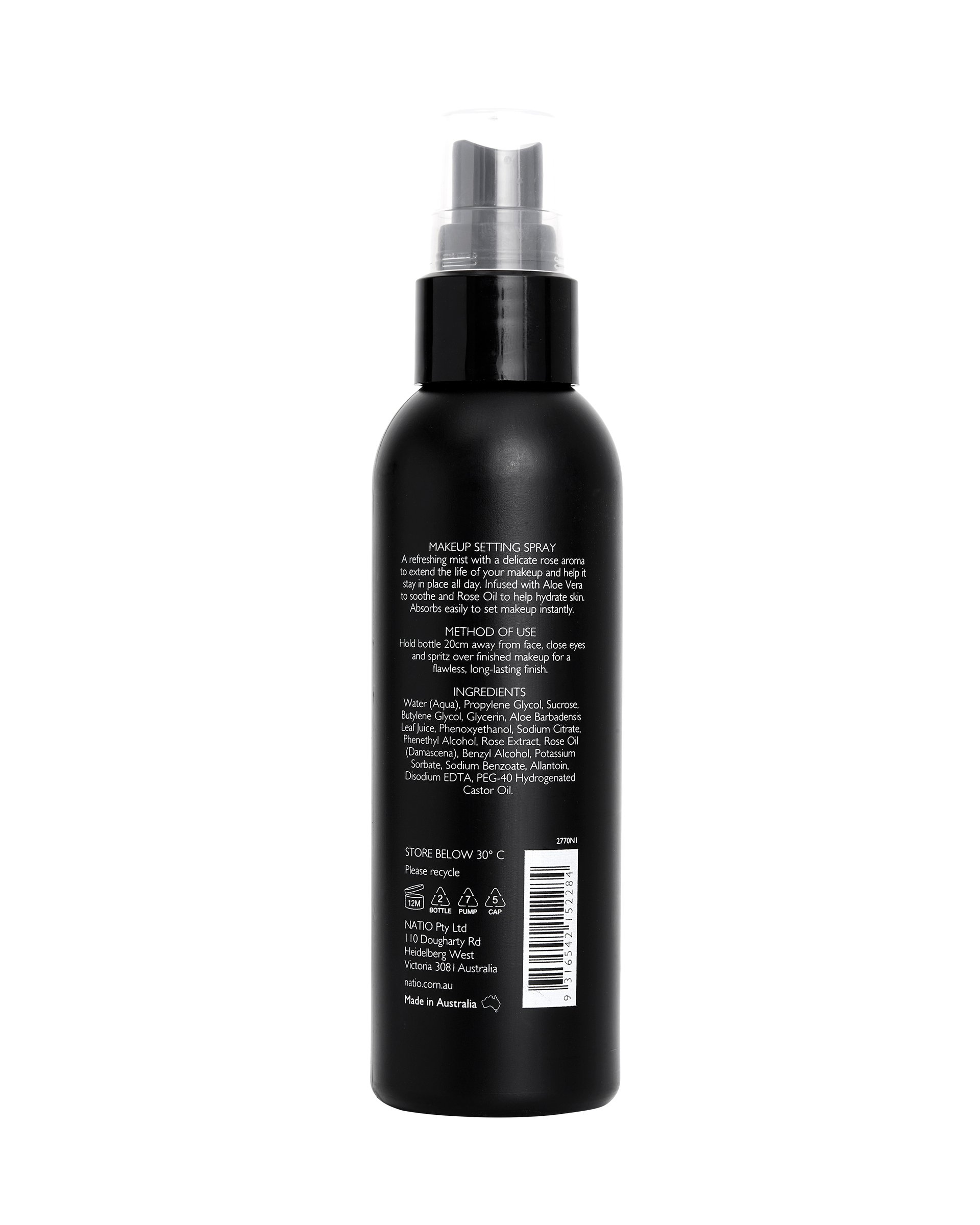 Natio Makeup Setting Spray 125ml - Image 2