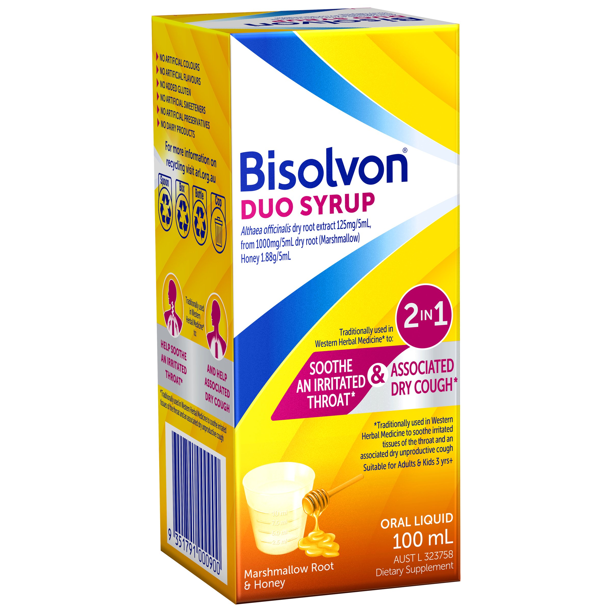 Bisolvon Duo Syrup 100ml - Image 11